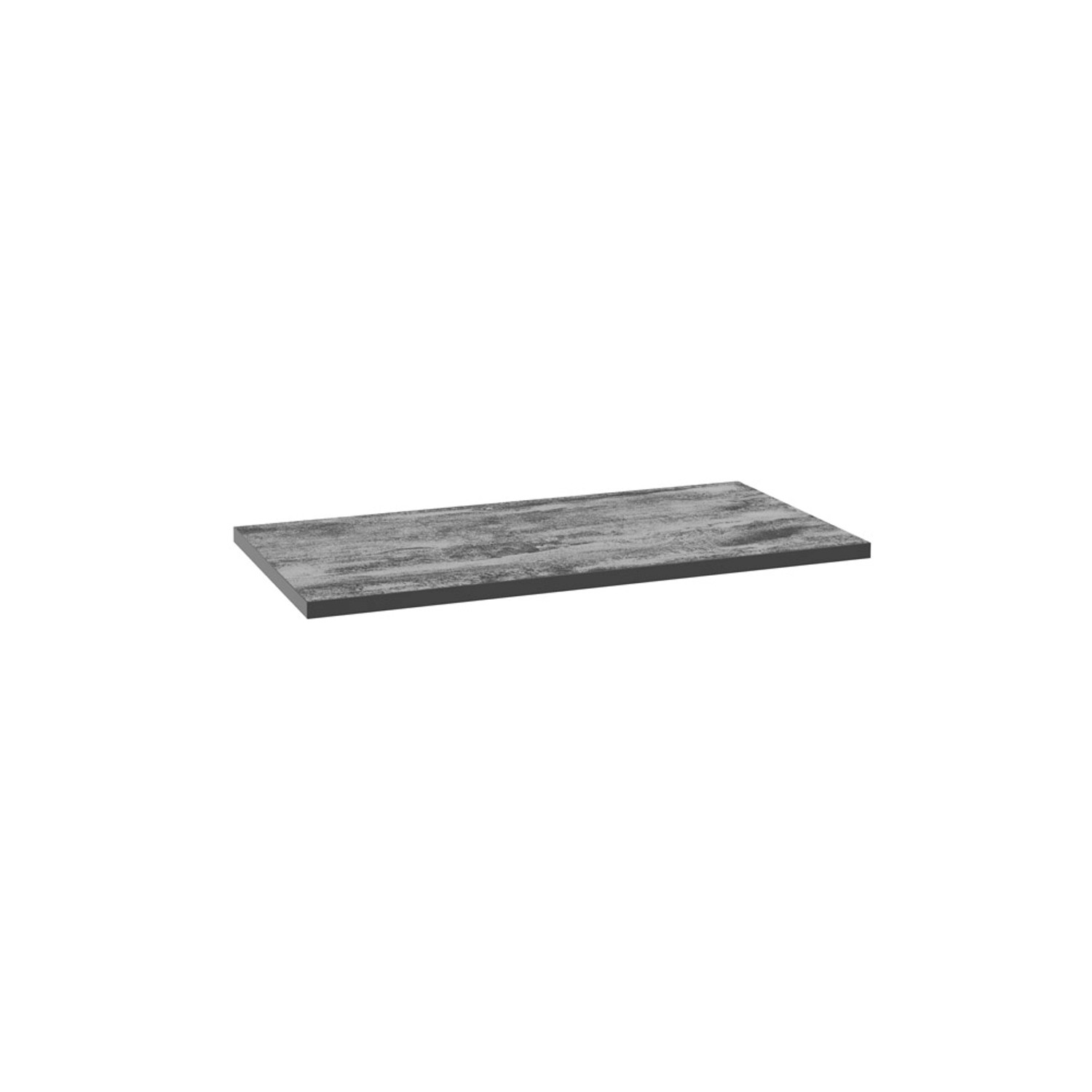 Deftrans Blat łazienkowy Metro czarny beton 90x46cm