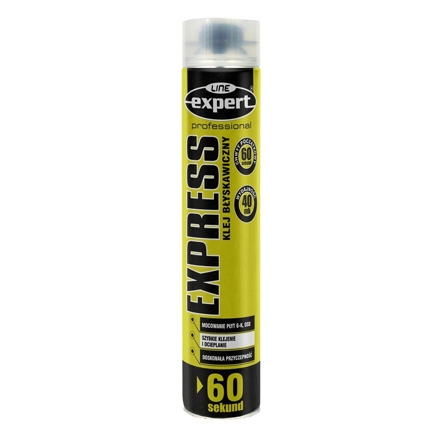 Expert Line Klej poliuretanowy Express błyskawiczny 750 ml