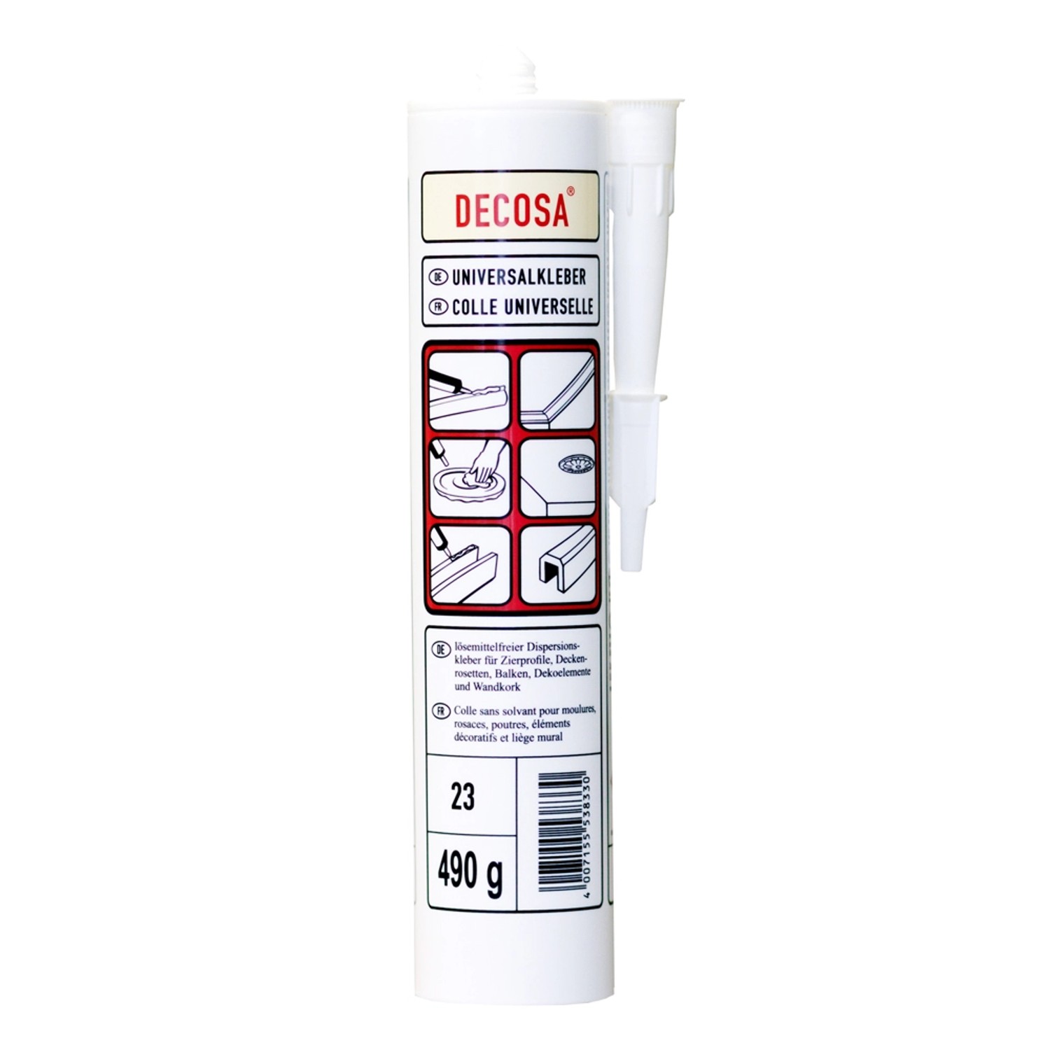 Decosa Klej do styropianu 490 g