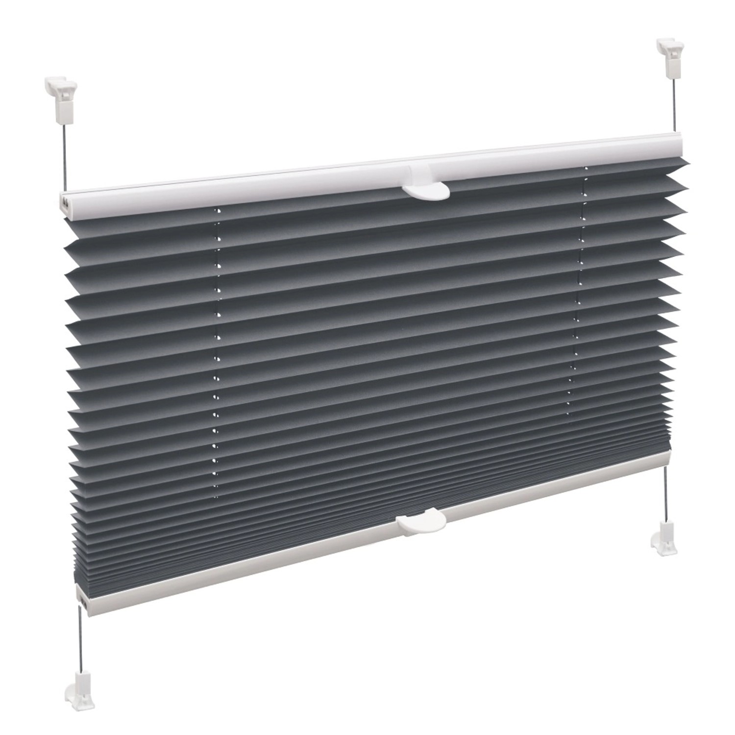 Roleta plisowana VERONA ciemnoszara 57 cm x 150 cm