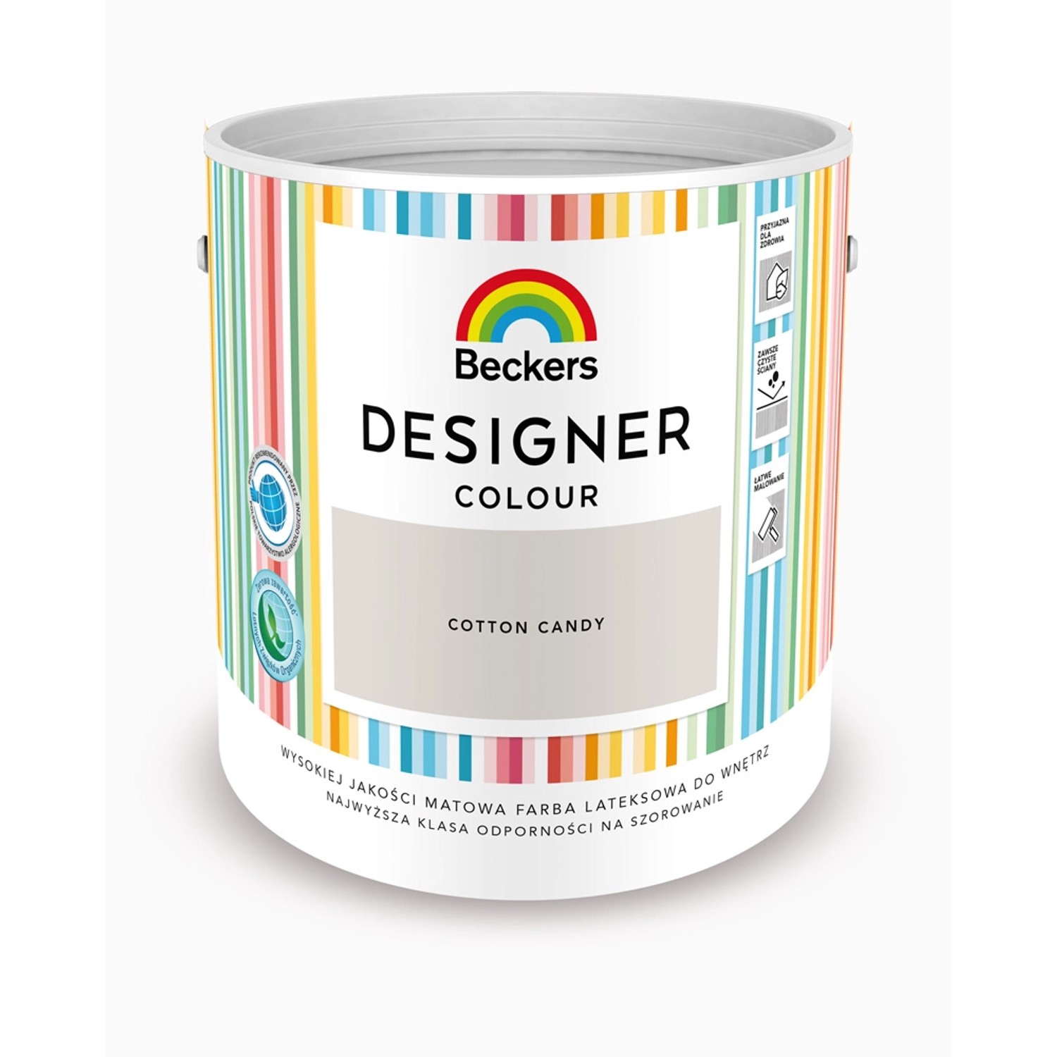 Farba lateksowa Beckers Designer cotton candy 2,5 l