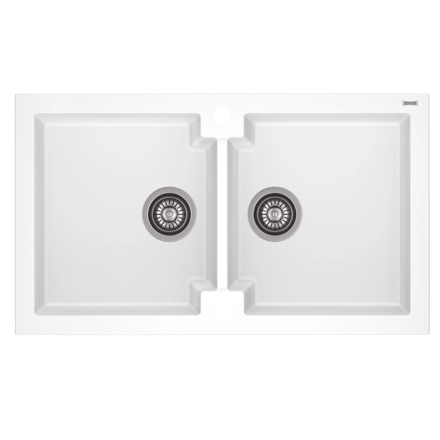 Zlewozmywak Honest 16 2-kom. pure white 86x50 cm