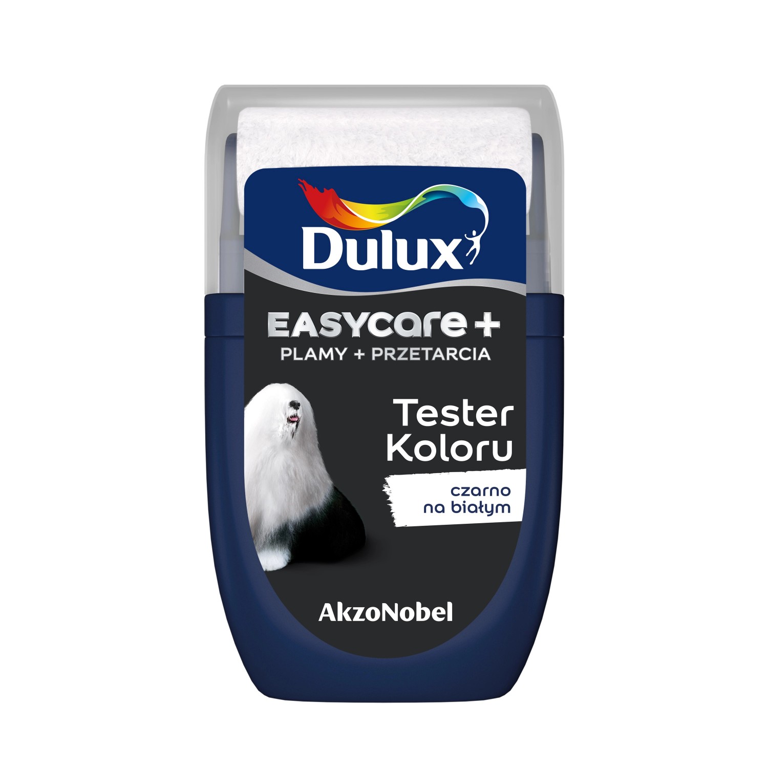 Tester farby Dulux EasyCare+ czarno na białym 30 ml