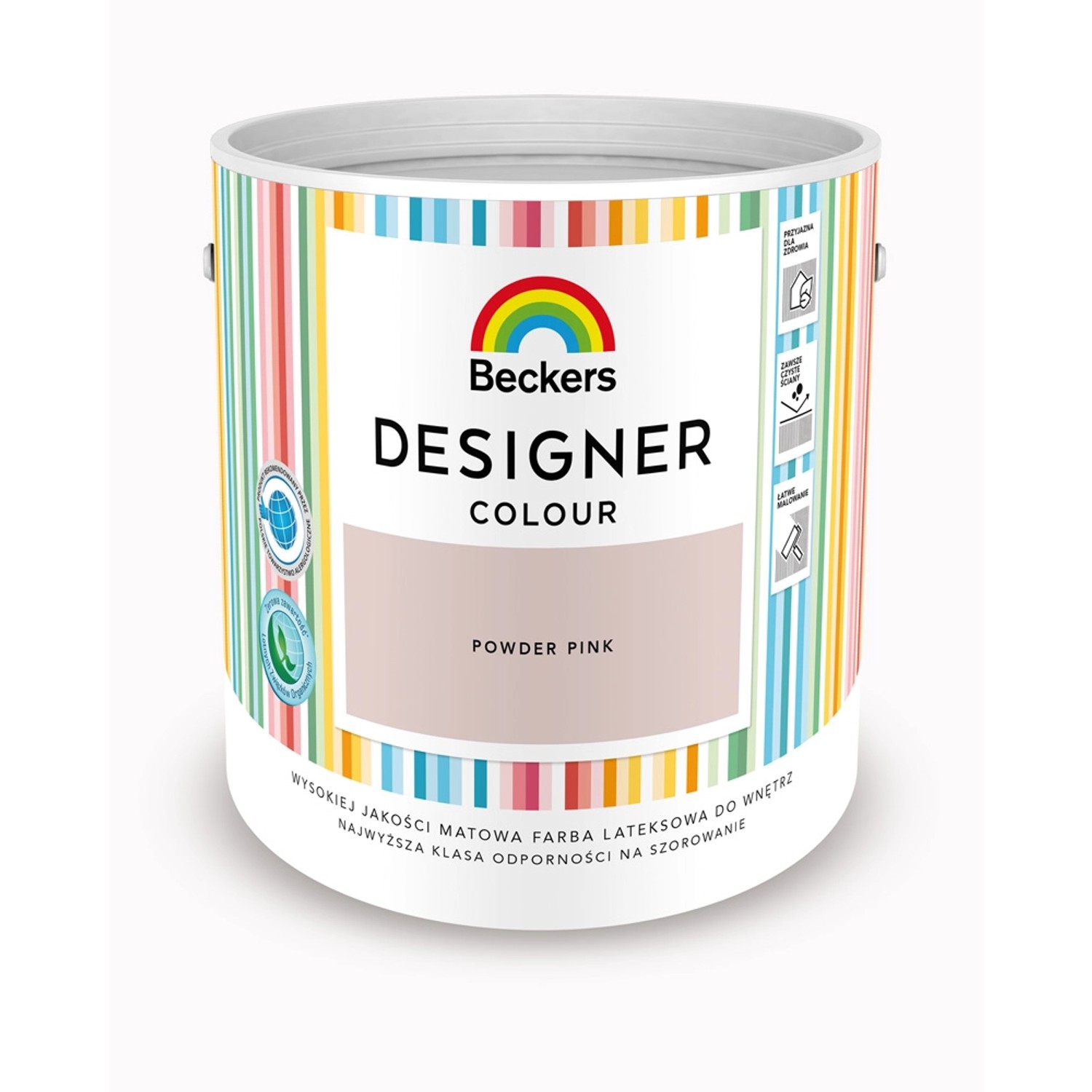 Farba lateksowa Beckers Designer powder pink 2,5 l