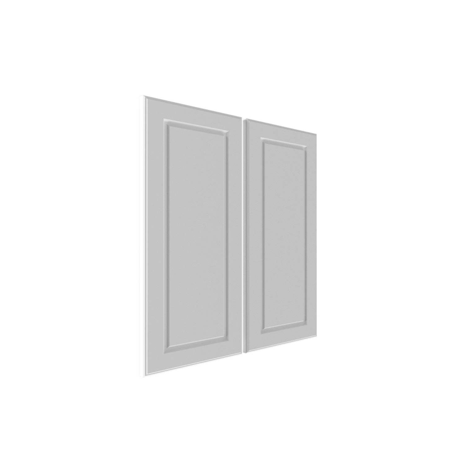 Front Modena do szafki narożnej korpus 90 cm biały mat