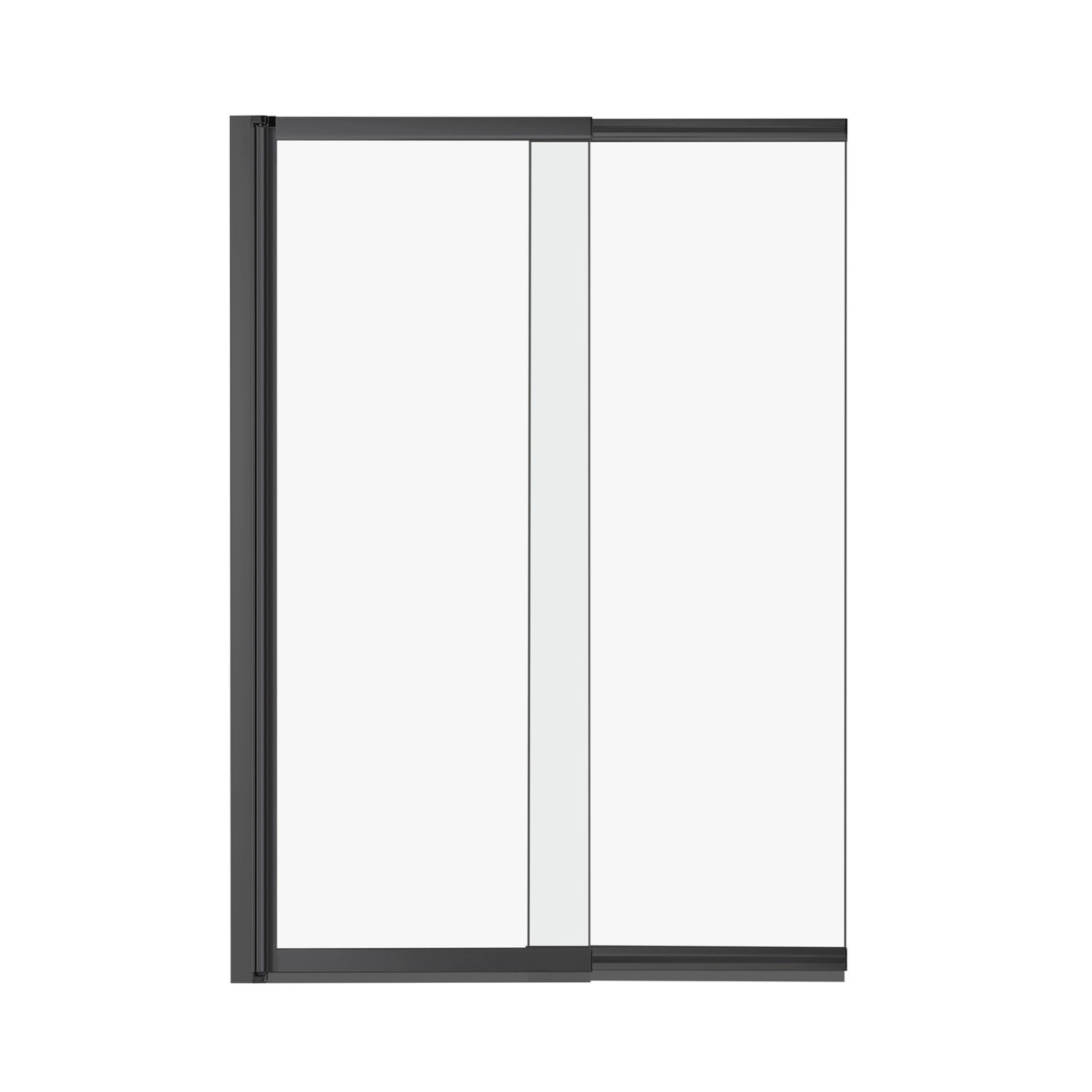 Parawan nawannowy rozsuwany Blade czarny 100 cm x 150 cm