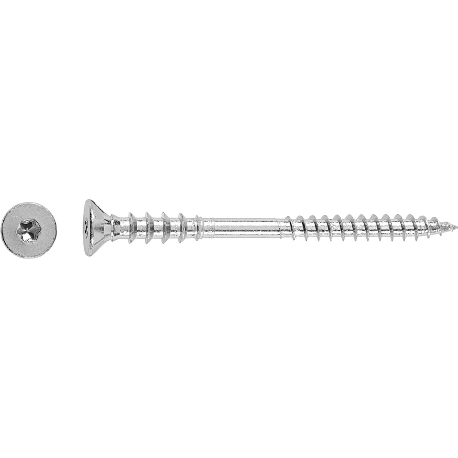 LUX-TOOLS Wkręt regulacyjny ocynkowany 6x60mm 50szt