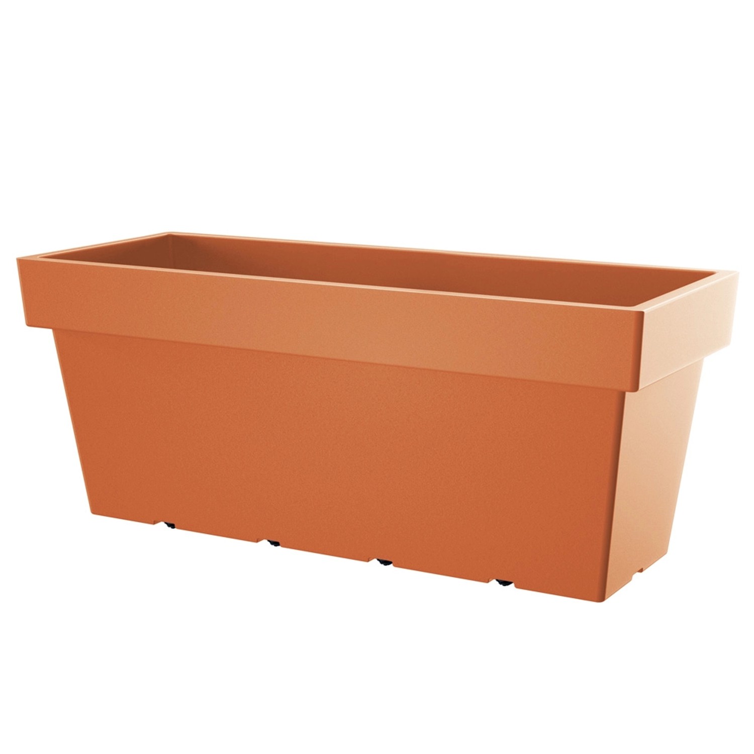 Prosperplast Skrzynka Lofly Case na kółkach 100 cm terakota, poj. 111L