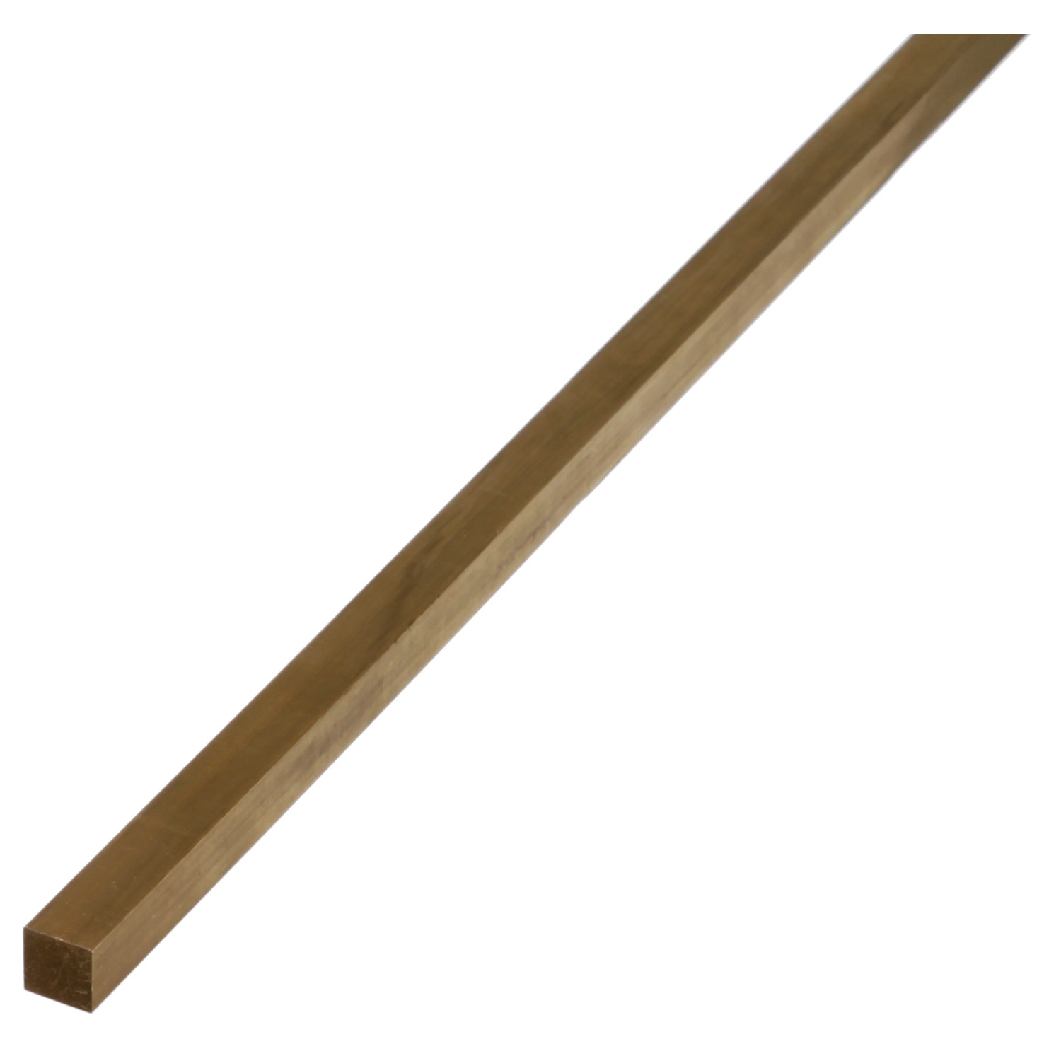 GAH Alberts Pręt kwadratowy mosiądz 6 mm x 1000 mm