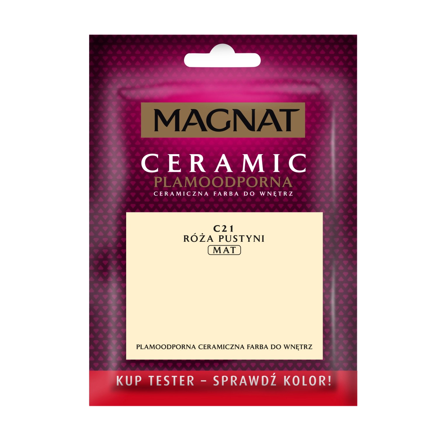 Tester farby Magnat Ceramic róża pustyni 30 ml