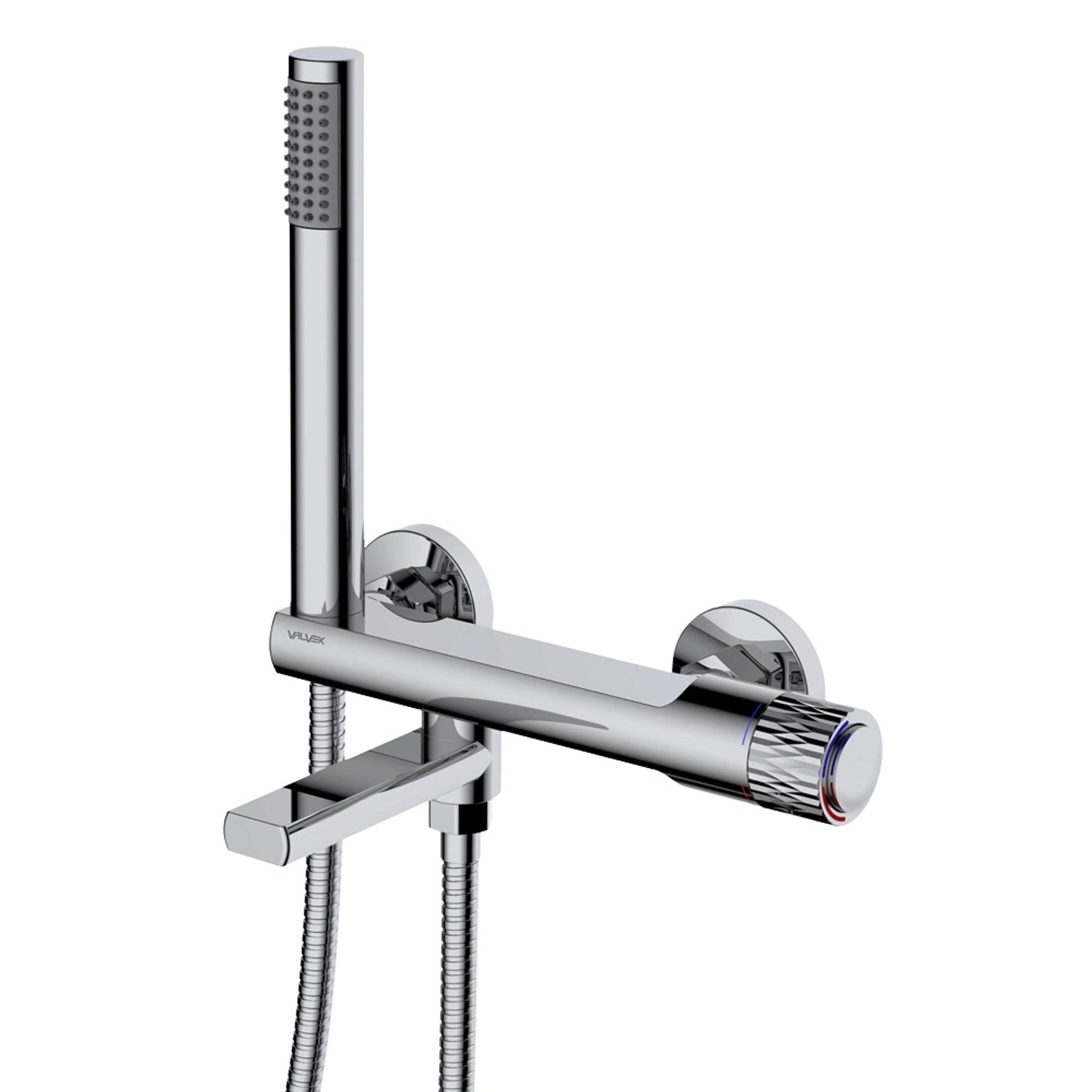 Valvex Bateria wannowa Prema chrom