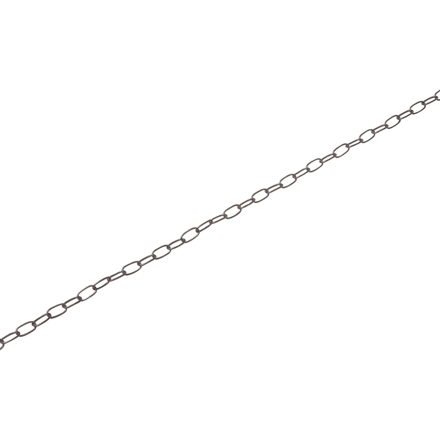 Lux-Tools Łańcuch dekoracyjny czarny 2mm 2m