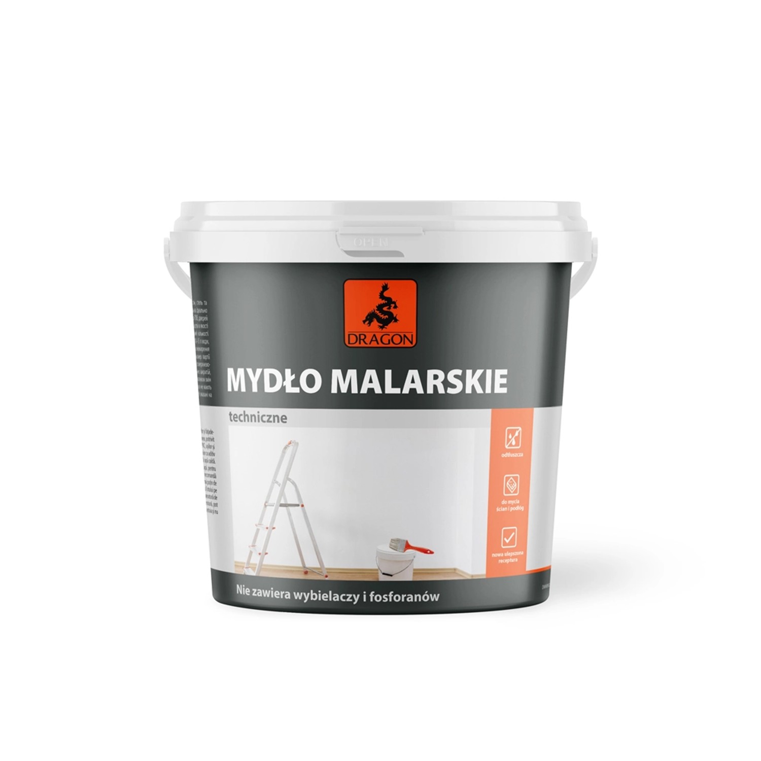 Dragon Mydło Malarskie 40% szare techniczne 0,8 kg