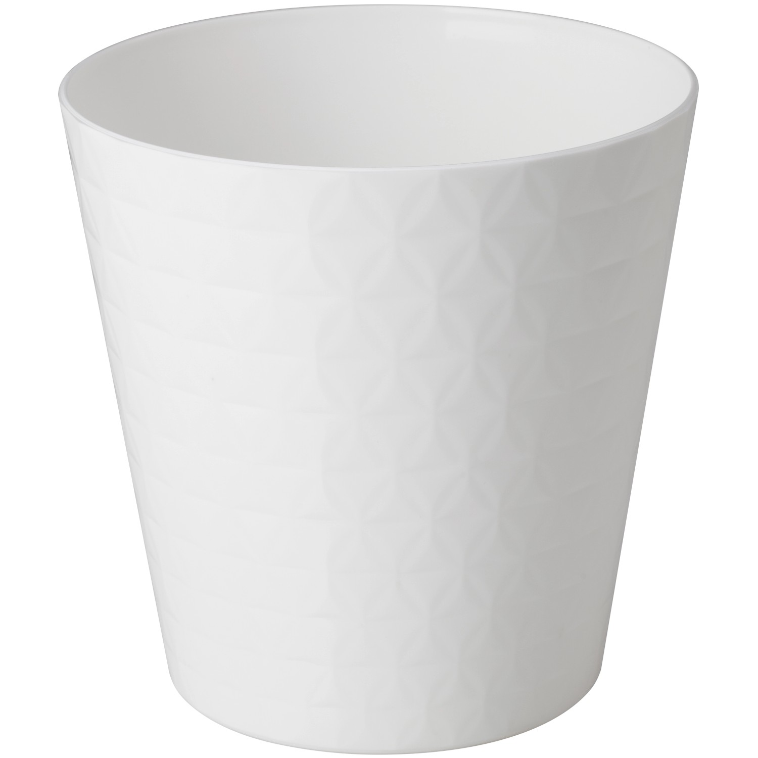 Osłonka Diament Petit biała - śr. 17 cm