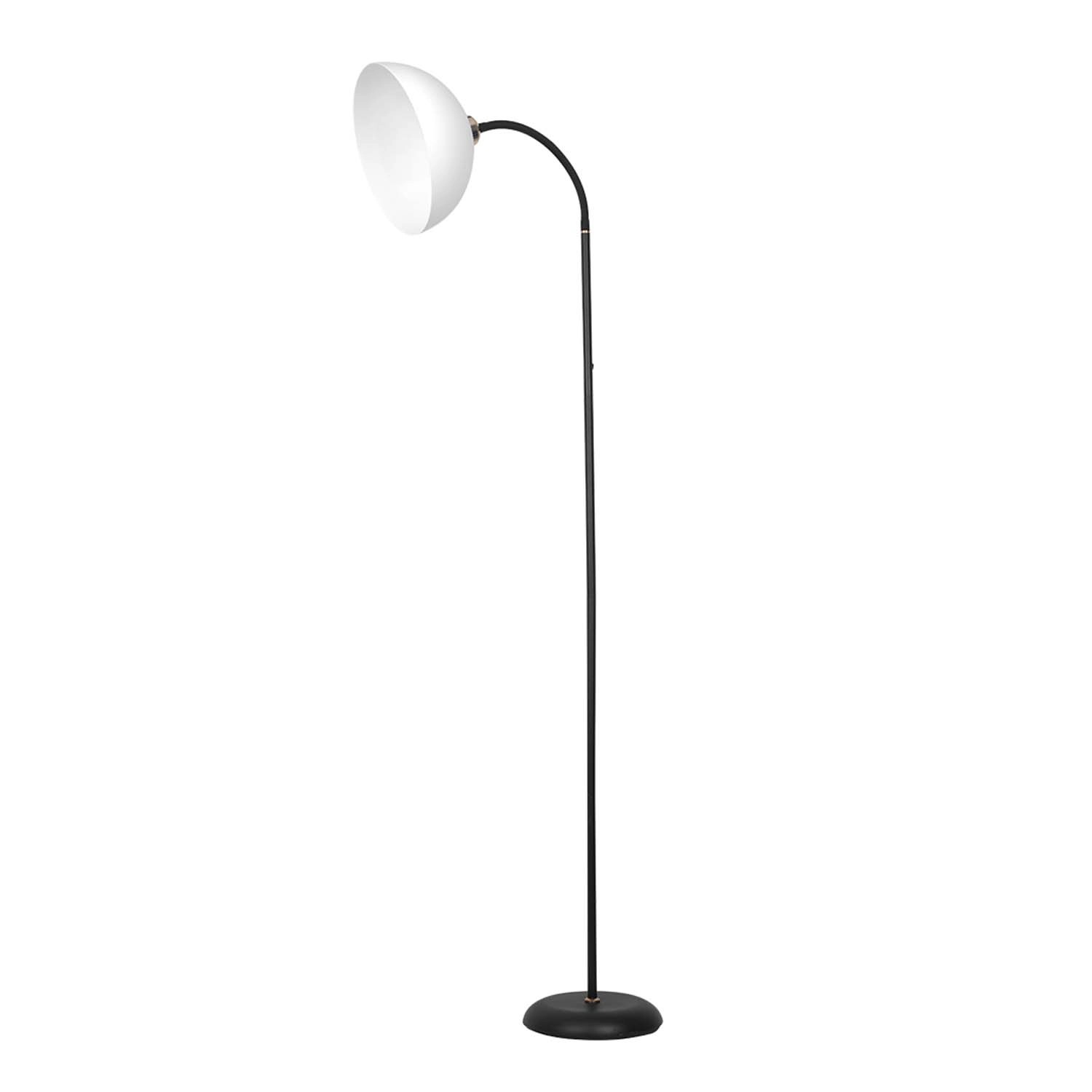 MiLAGRO Lampa podłogowa ZACK 1xE27 15W czarna