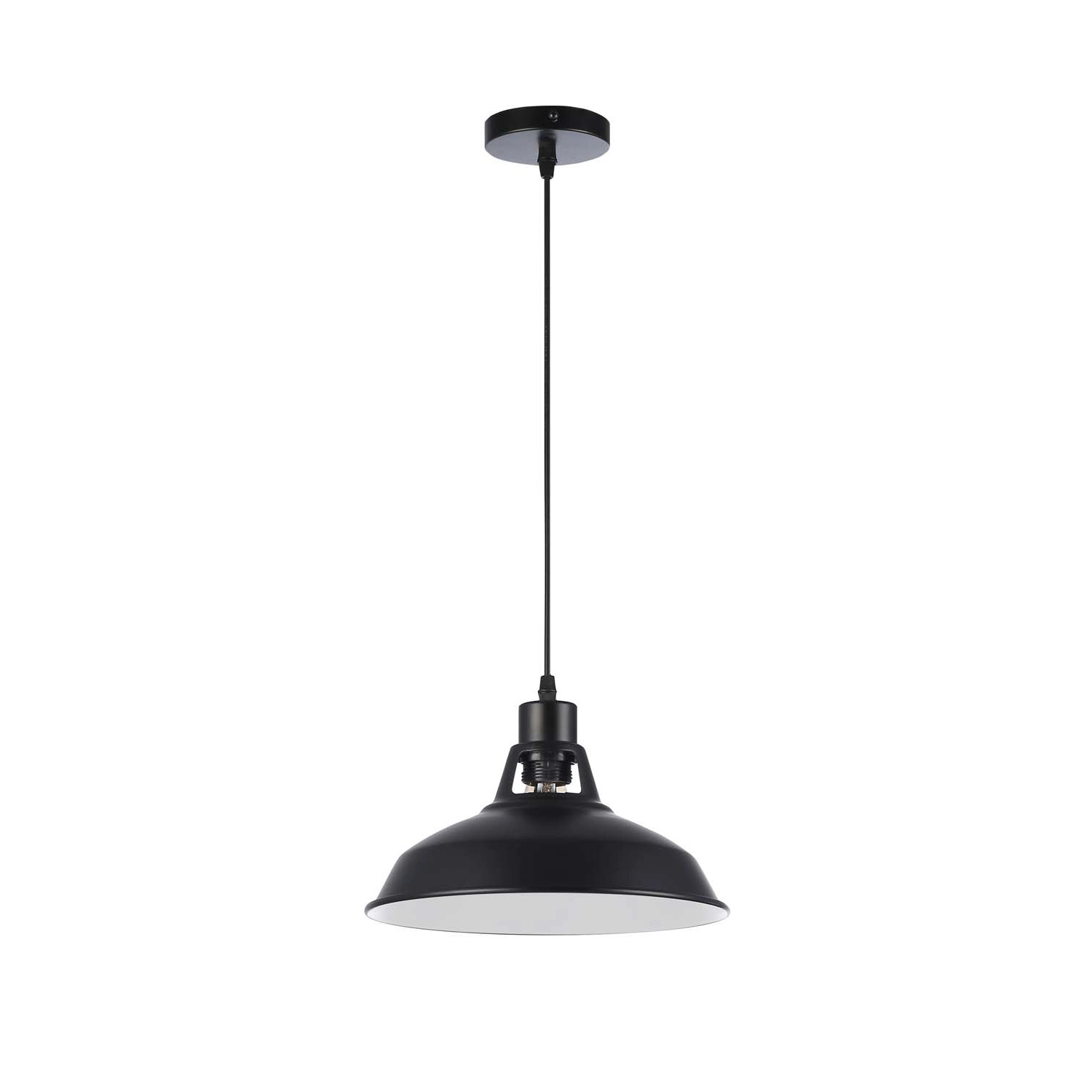 DPM Oprawa wisząca 1x60W E27 czarna