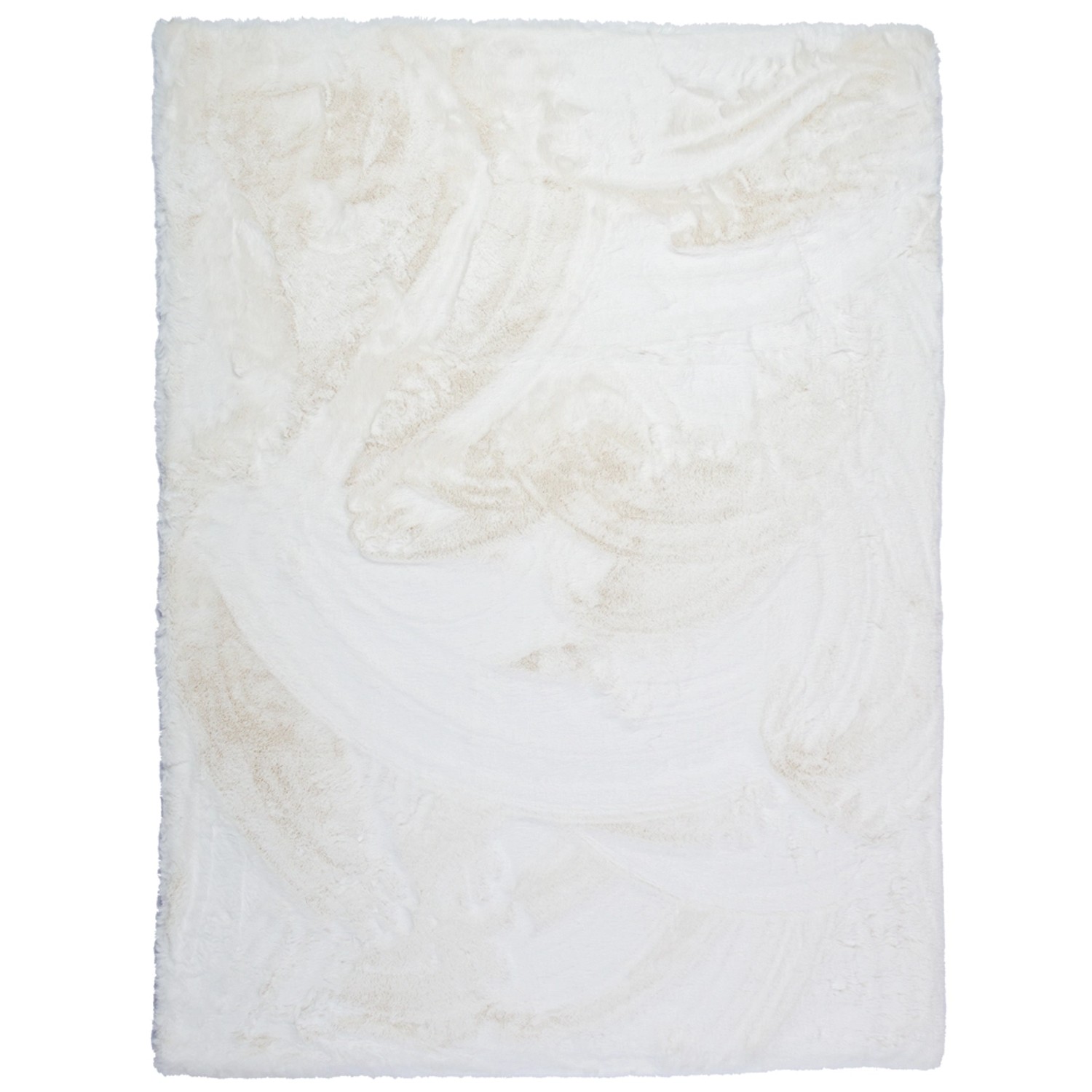 Dywan RABBIT-FUR biały 50 cm x 80 cm