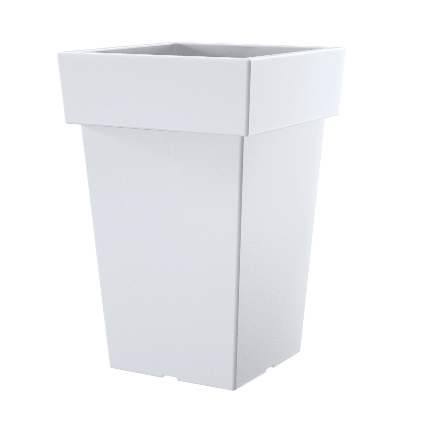Prosperplast Doniczka Lofly biały śr. 19,3cm, poj. 3,4L