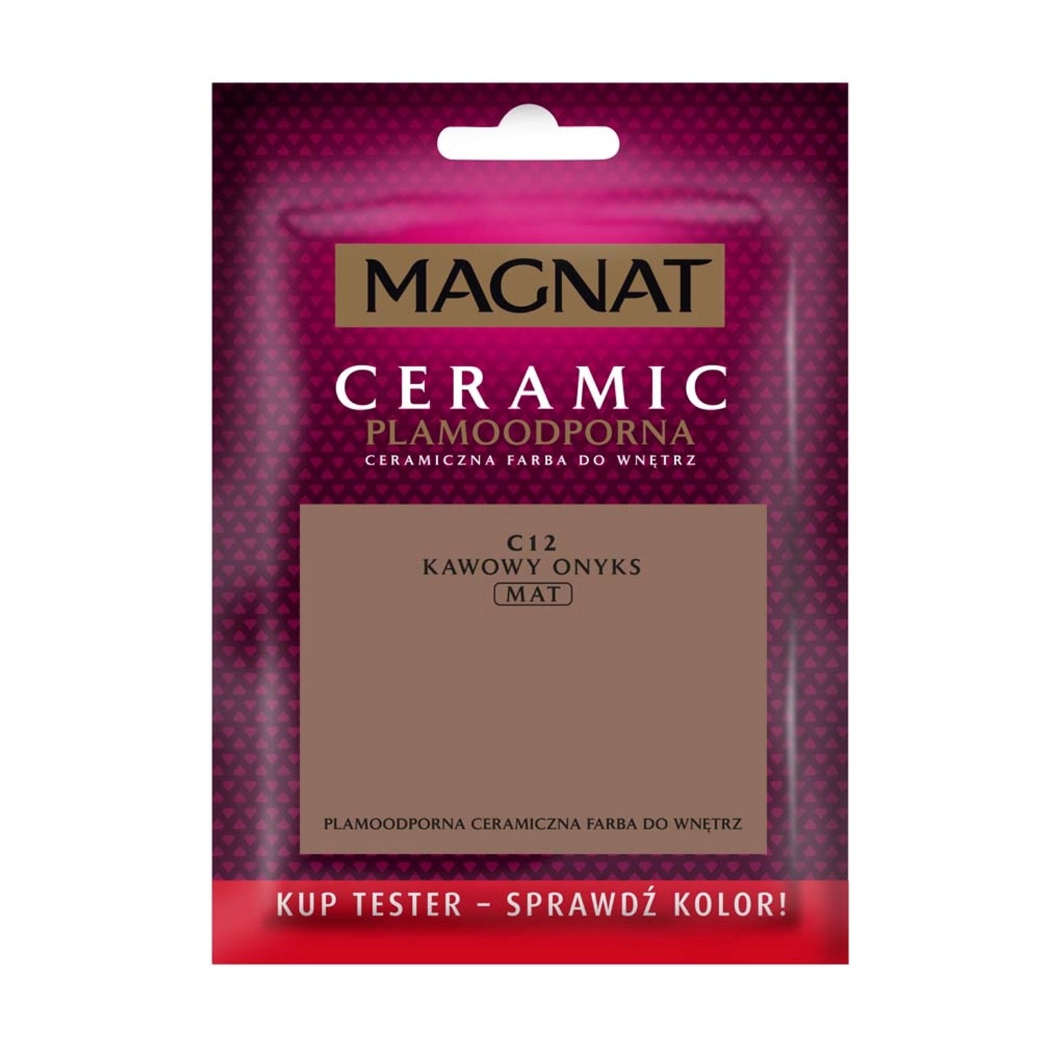 Tester farby Magnat Ceramic kawowy onyks 30 ml