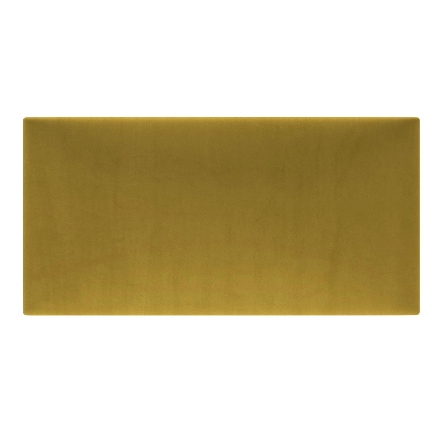 Panel tapicerowany SIMPLE prostokąt żółty 30 cm x 60 cm