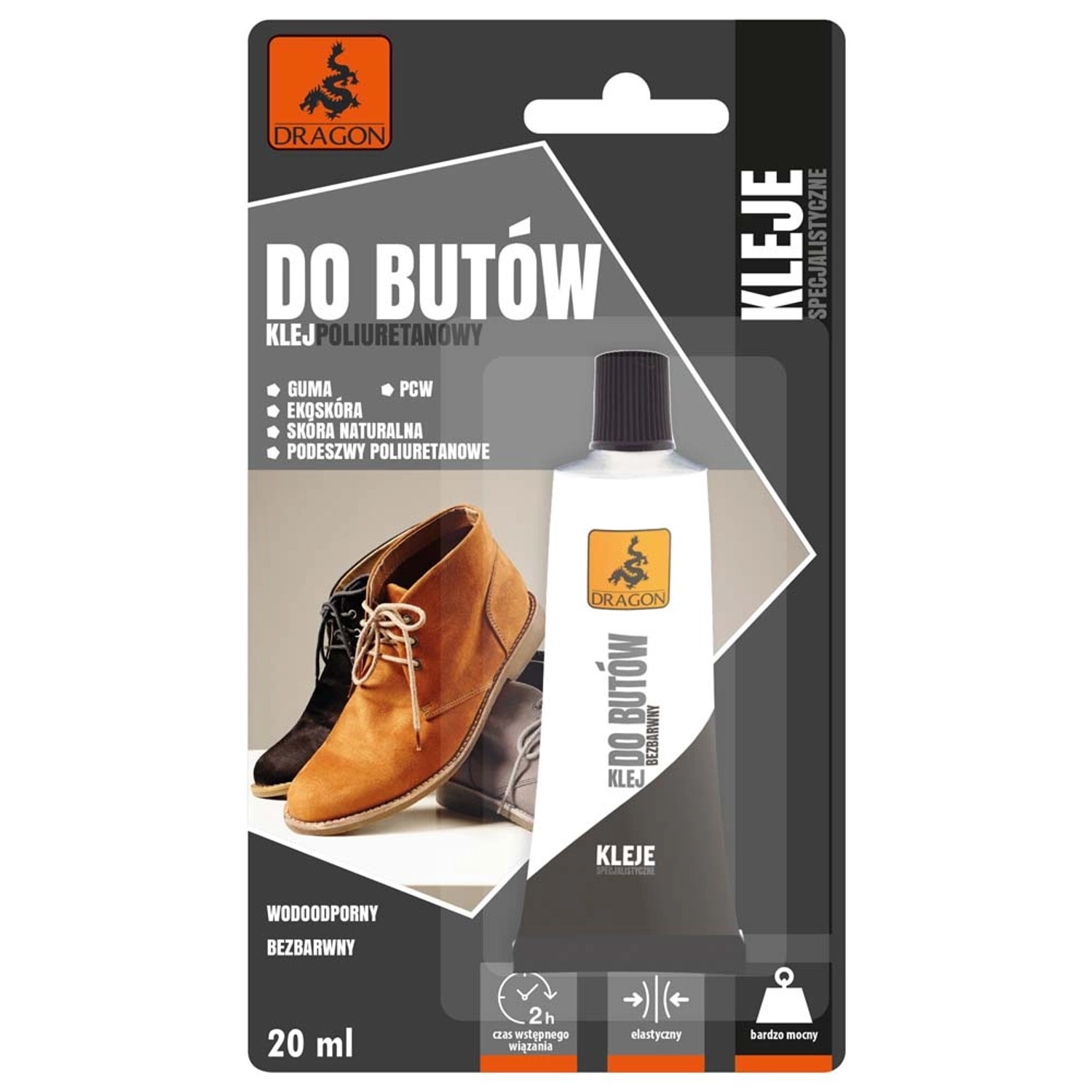 Dragon Klej poliuretanowy do butów 20 ml