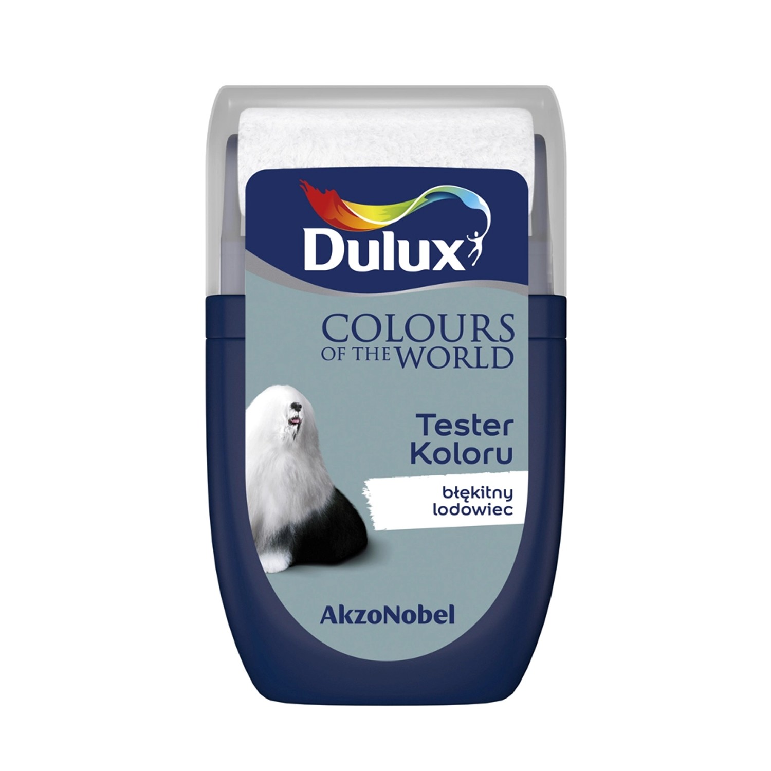 Tester farby Dulux Kolory Świata błękitny lodowiec 30 ml