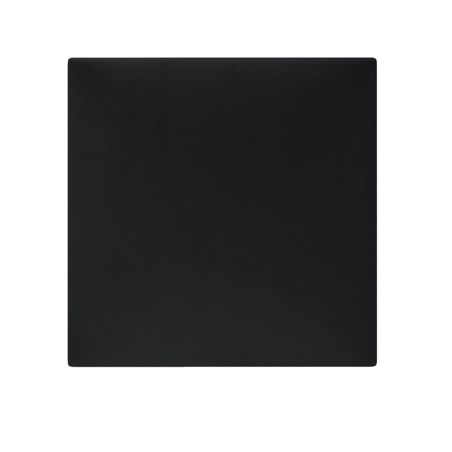 Panel tapicerowany SIMPLE kwadrat czarny 30 cm x 30 cm
