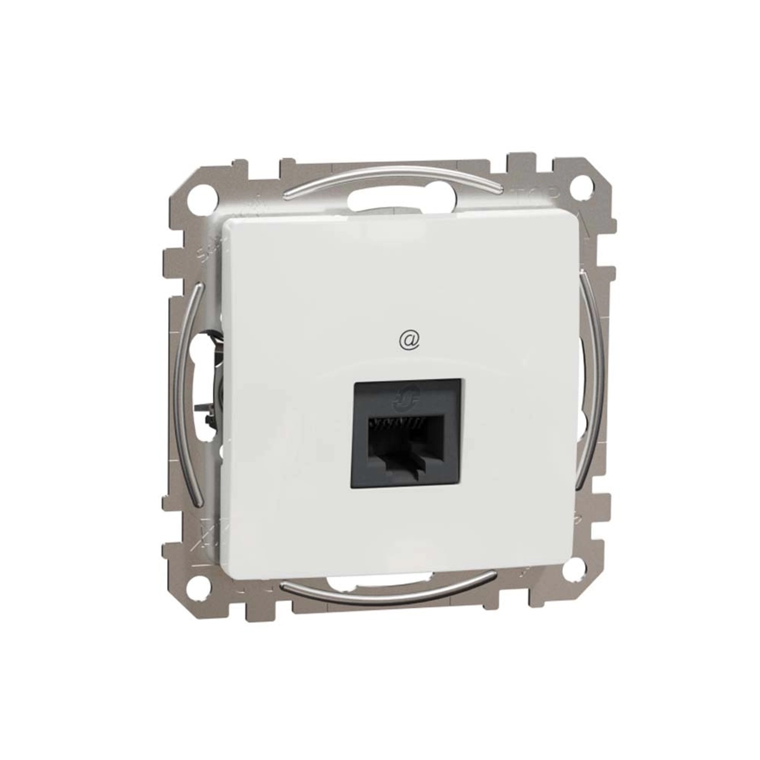 Schneider Electric Gniazdo Sedna D&E komputerowe RJ45 białe