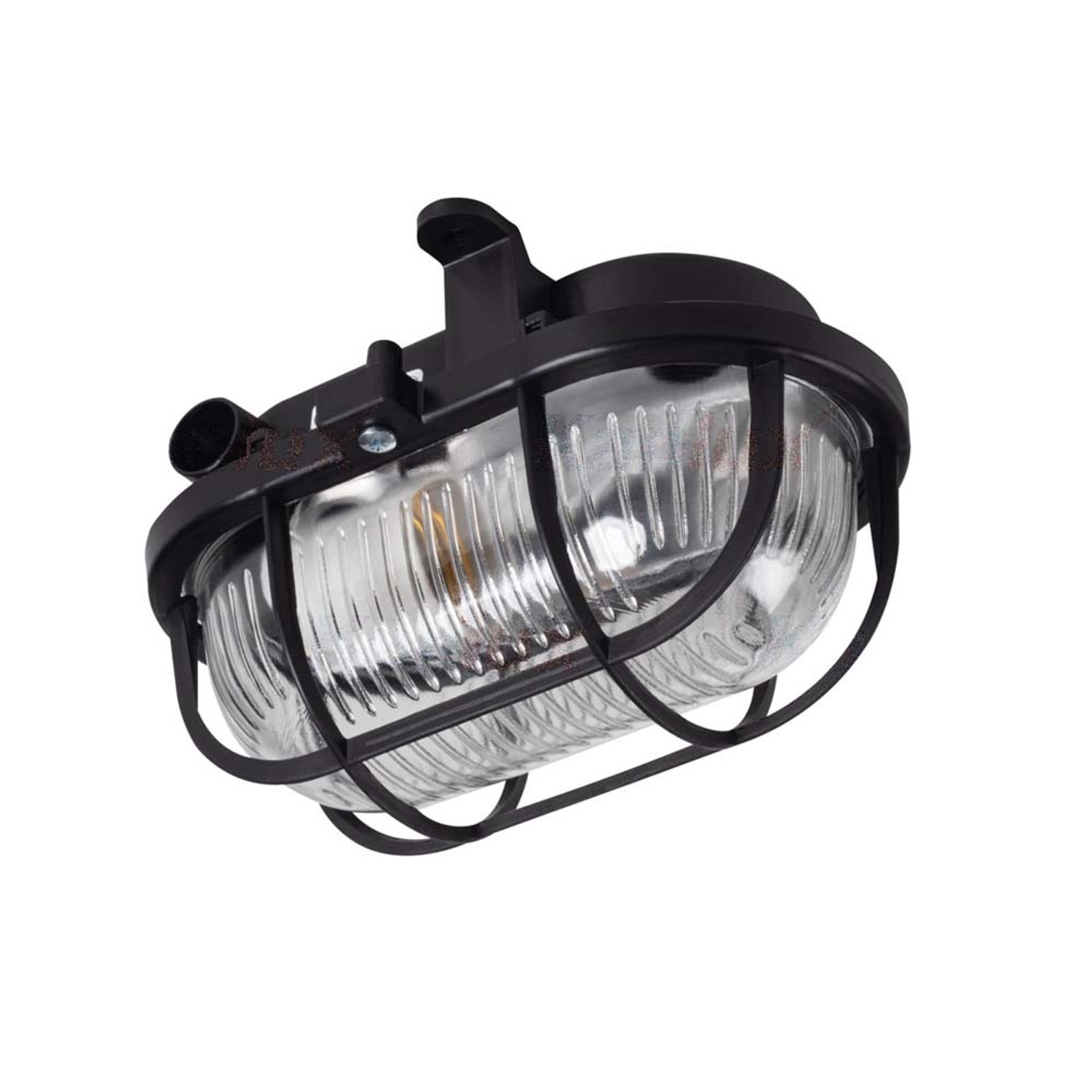 Kanlux Oprawa techniczna MILO 7040T/P-B czarna IP54 1 x E27