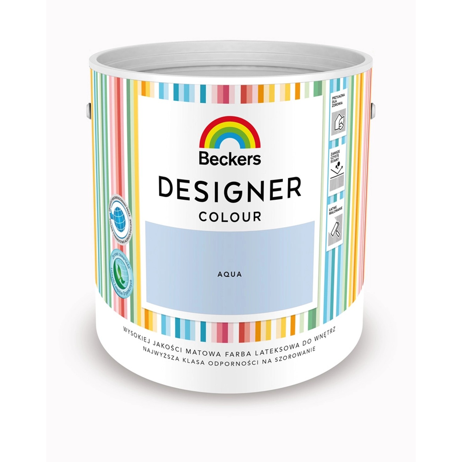 Farba lateksowa Beckers Designer aqua 2,5 l