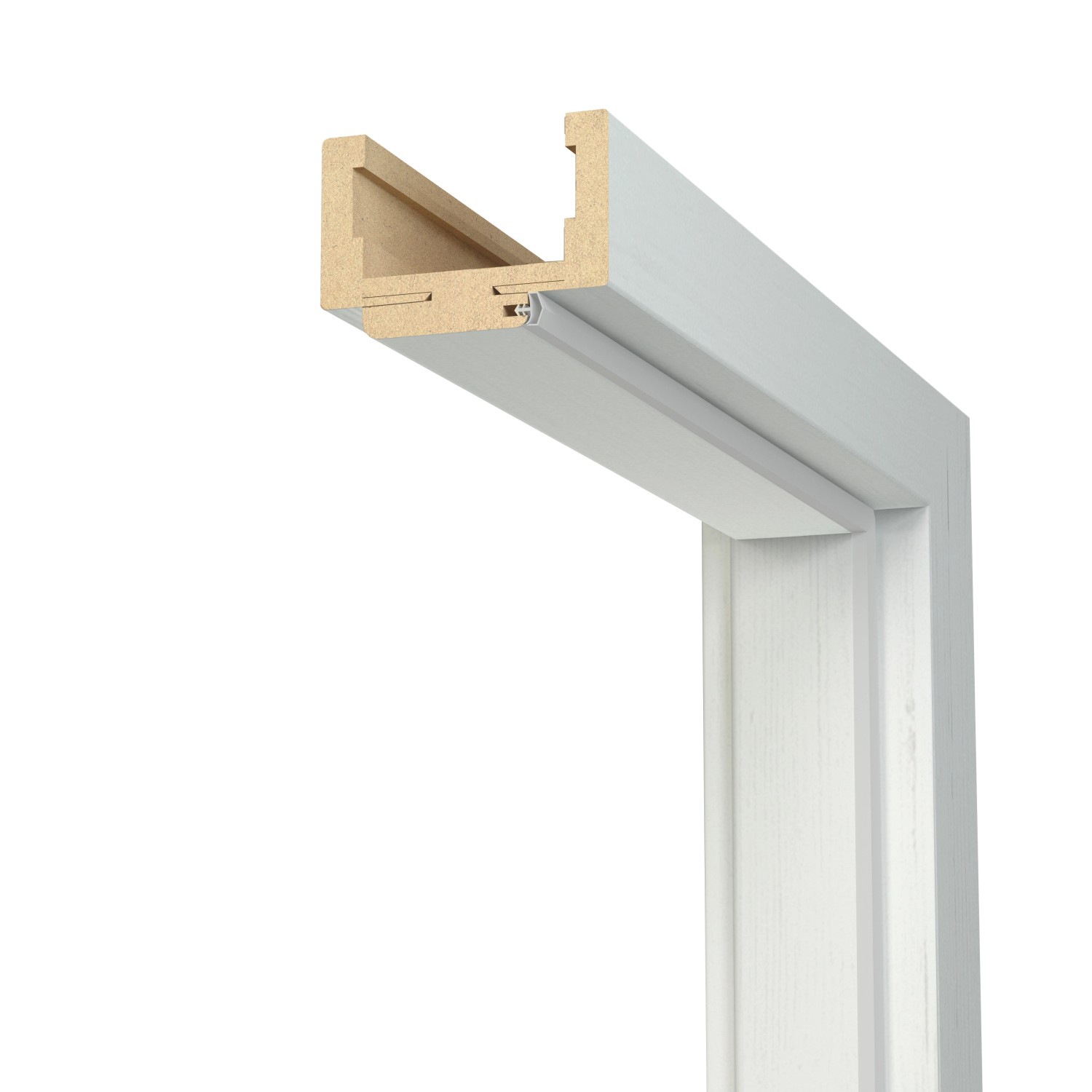 DRE Ościeżnica regulowana 120-140 mm sosna biała 80P