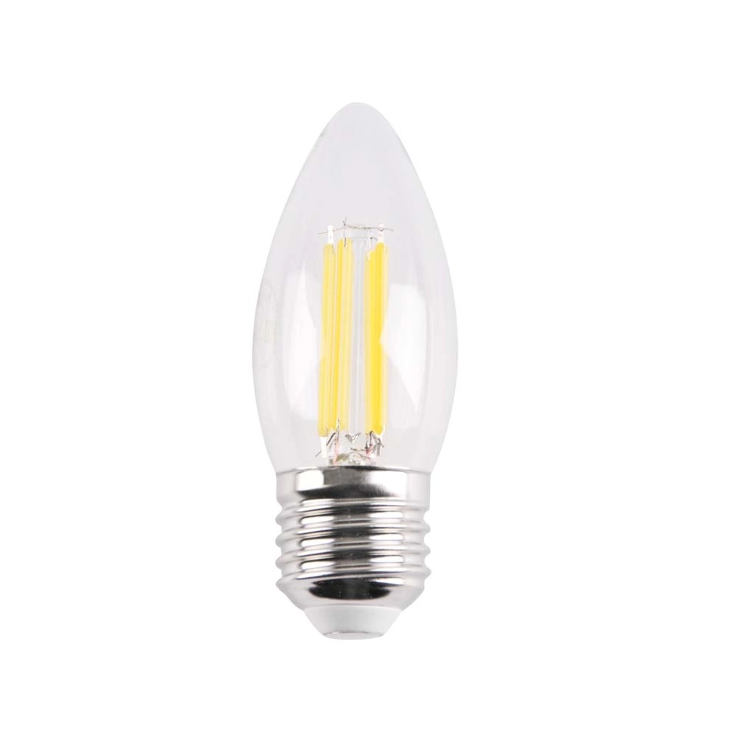 Polux Żarówka LED filament C37 4,5W E27 550 lm 4000K