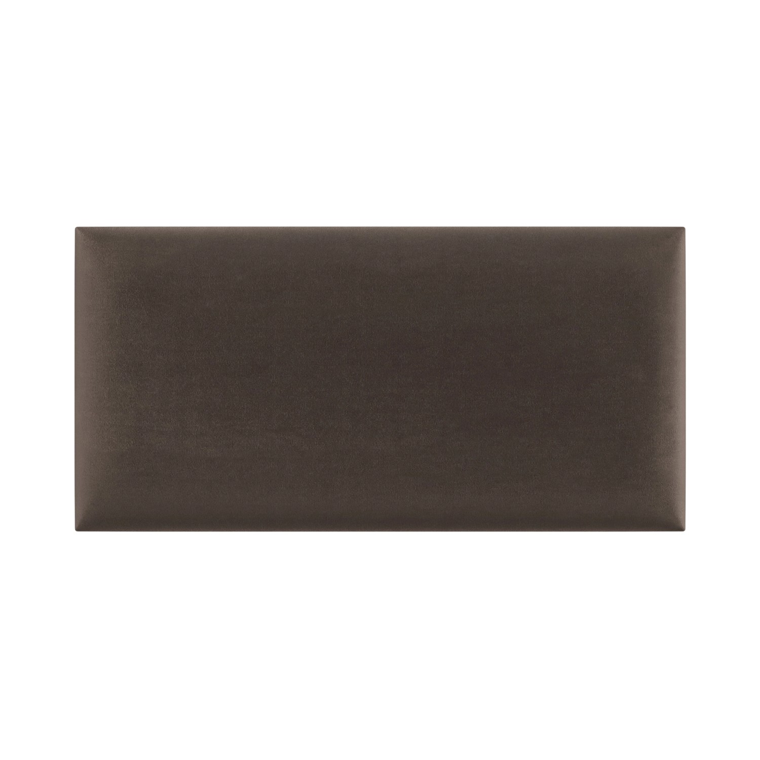 Panel tapicerowany SIMPLE prostokąt czekoladowy 60 x 30 cm