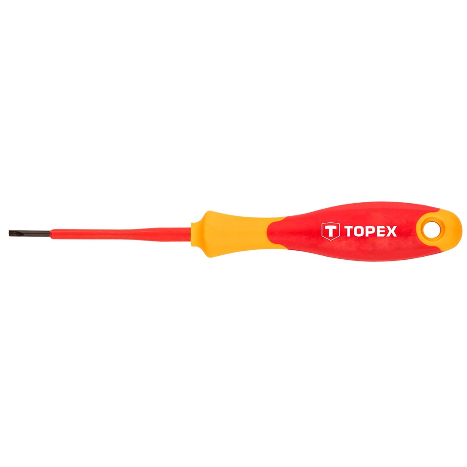Topex Wkrętak VDE płaski 1000V 2,5 x 75 mm