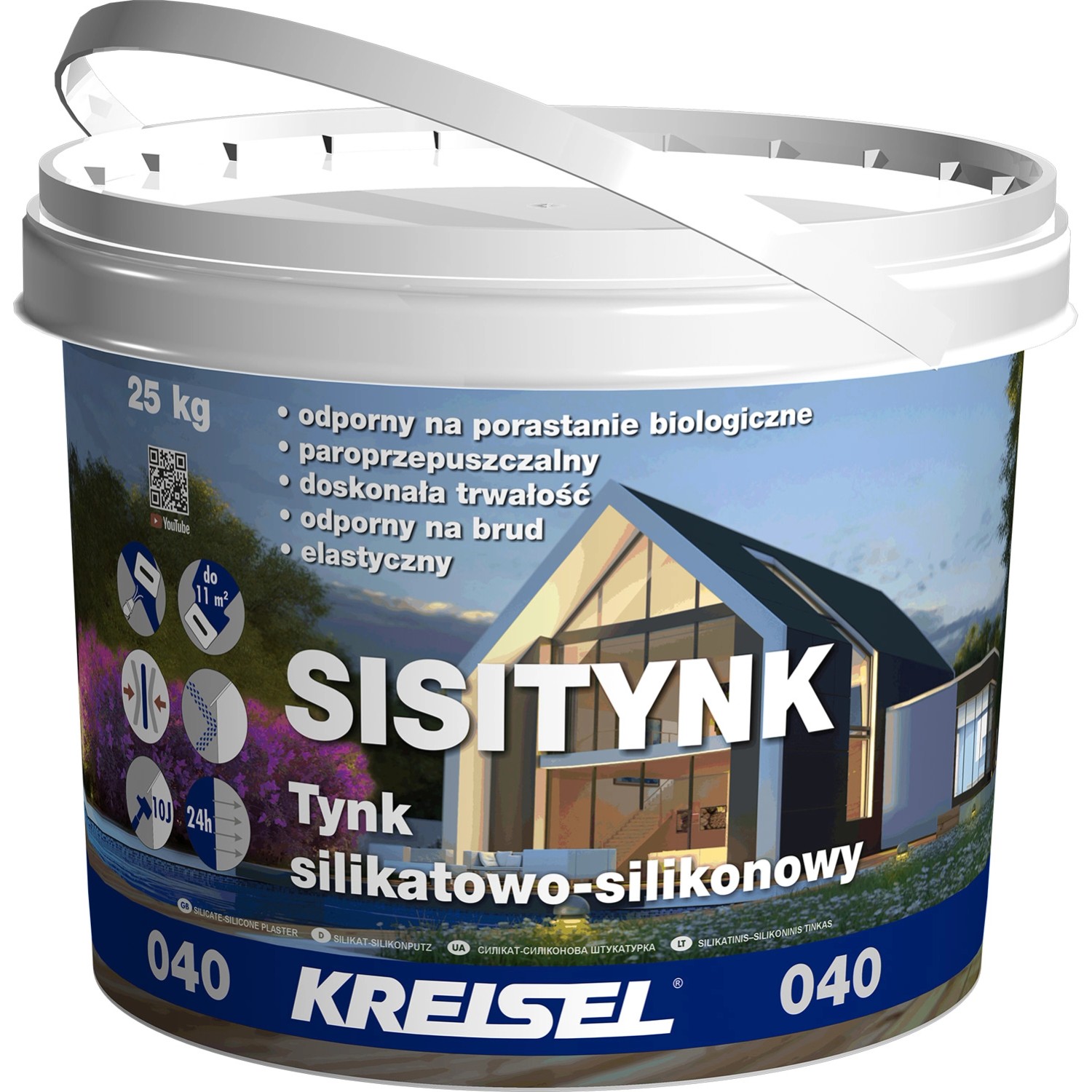 Kreisel SISITYNK TS06 25 Tynk baranek silikatowo-silikonowy