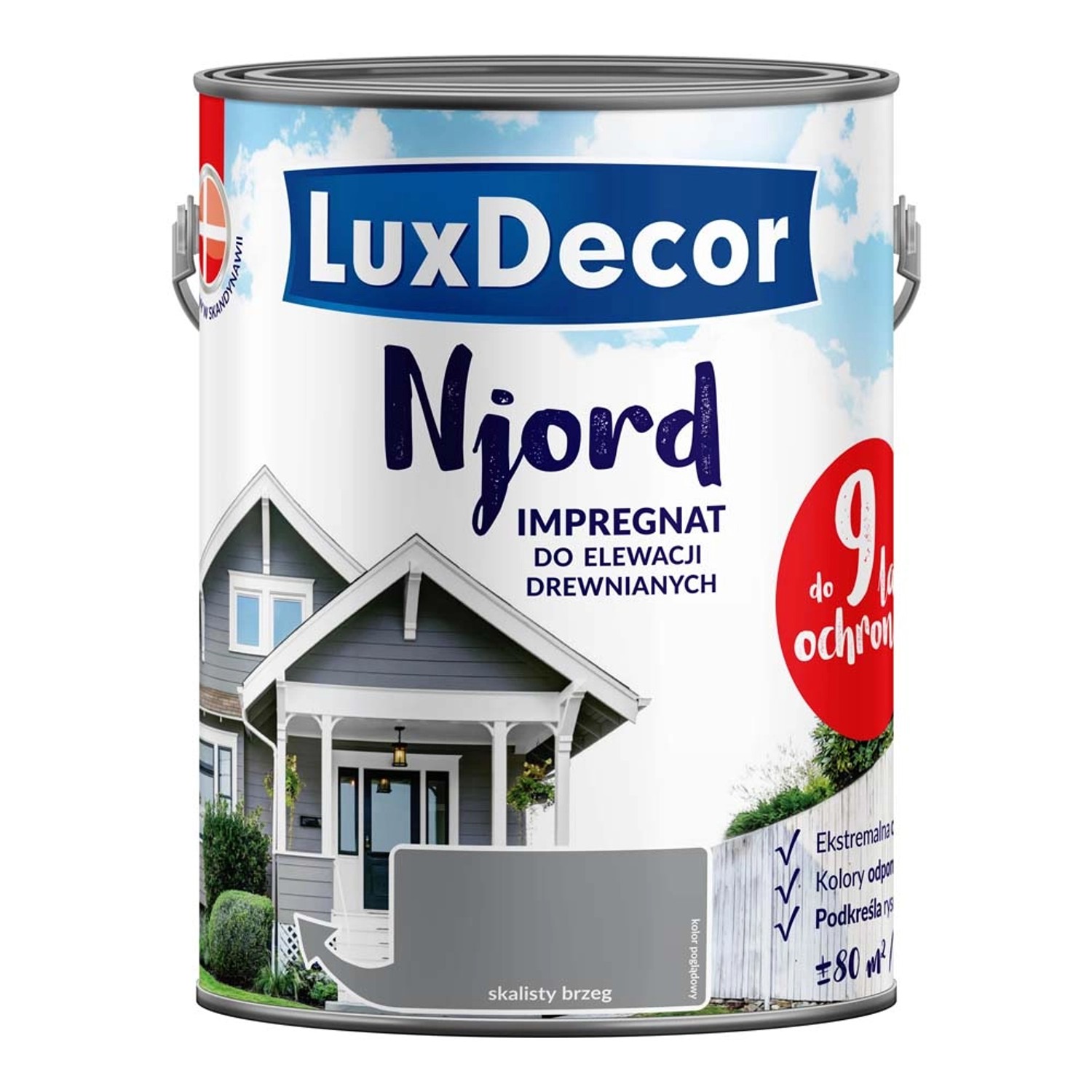 Luxdecor Njord impregnat Skalisty brzeg 5l