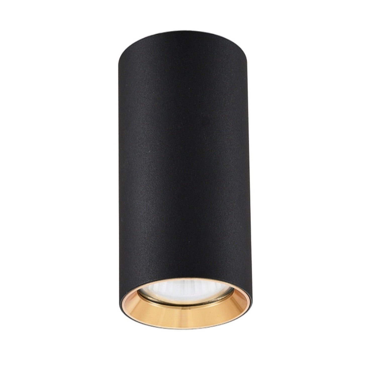Light Prestige Oprawa MANACOR 17 cm czarno-złota GU10