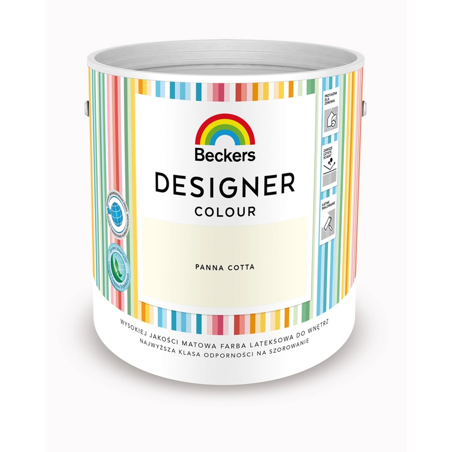 Farba lateksowa Beckers Designer panna cotta 2,5 l