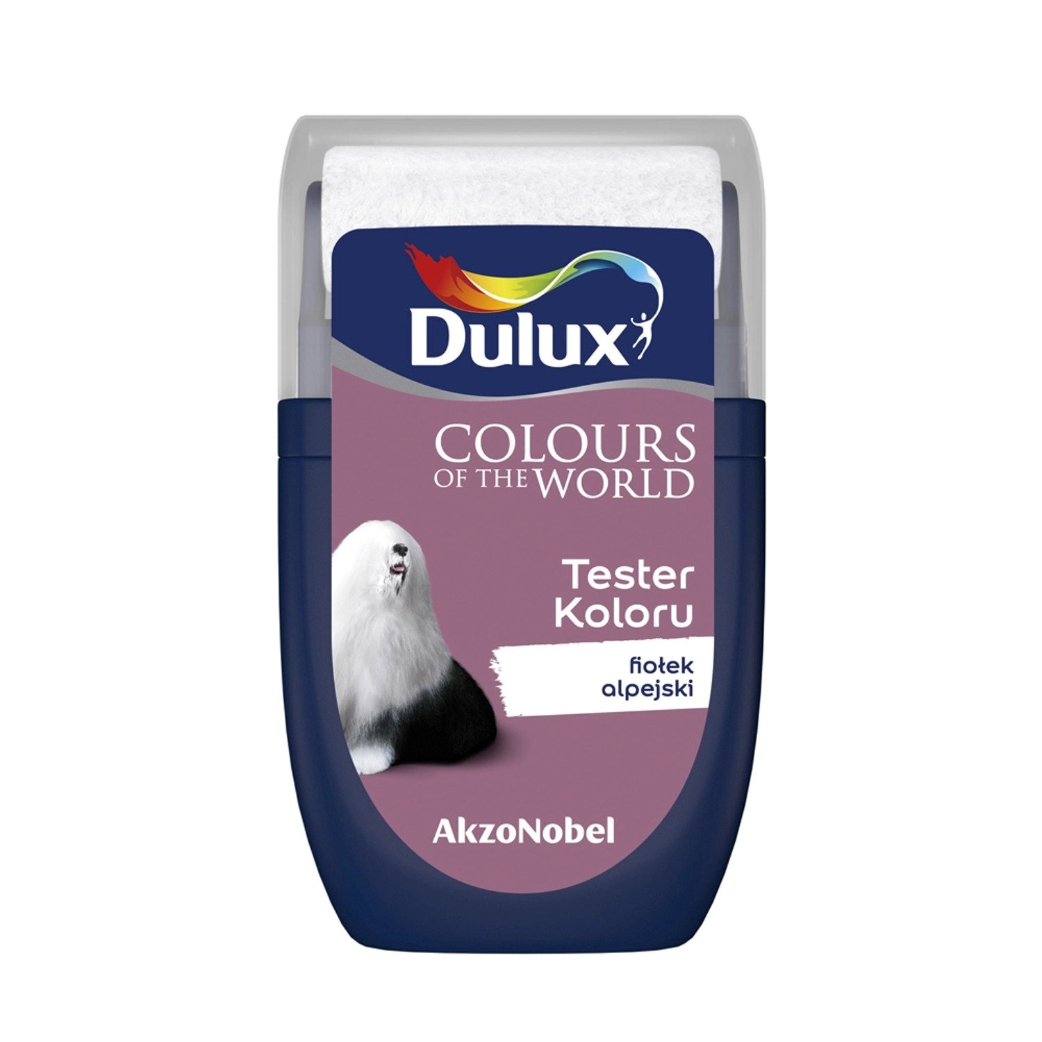 Tester farby Dulux Kolory Świata fiołek alpejski 30 ml