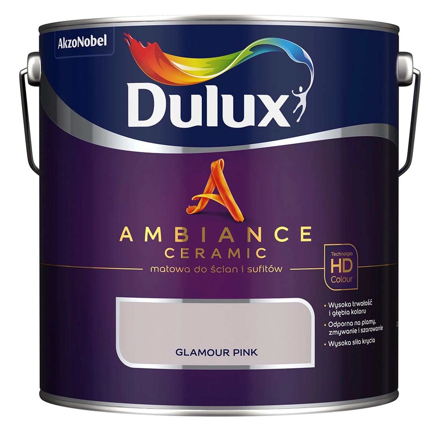 Farba Dulux Ambiance Ceramic glamour pink 2,5 L