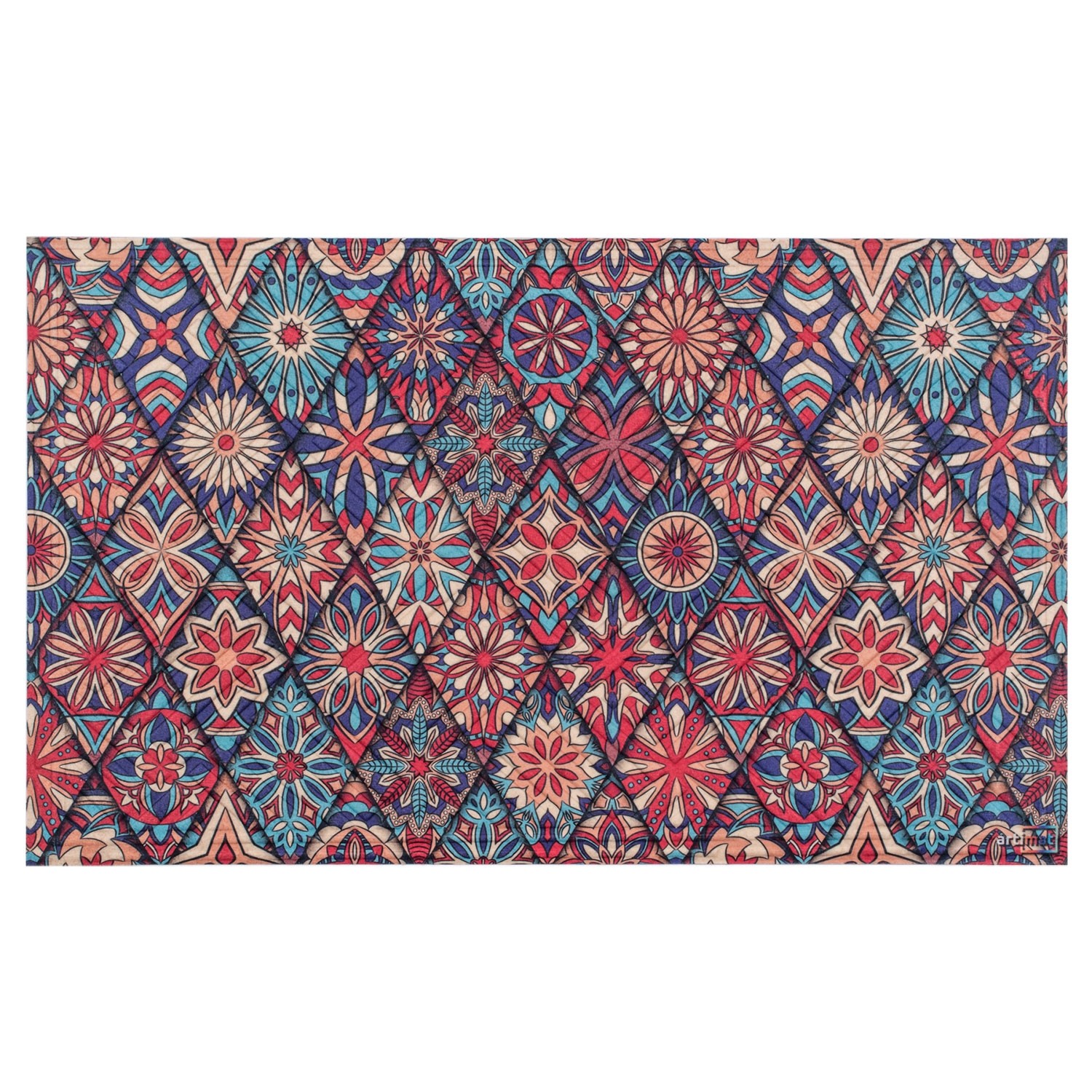 Wycieraczka materiałowa mozaika 45 x 75 cm