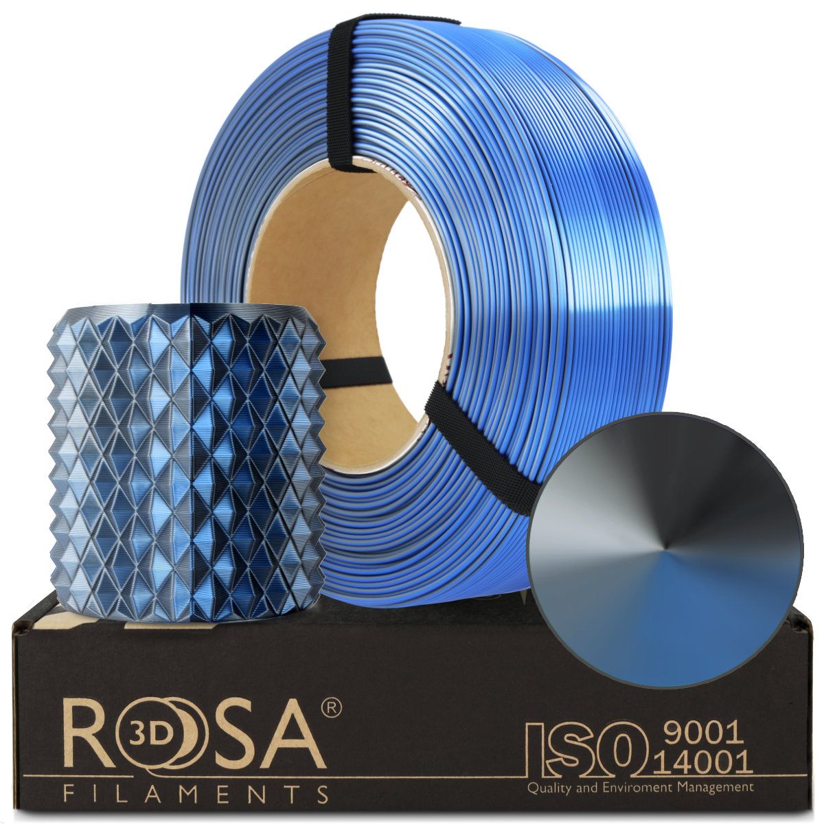 Filament 3D ReFill PLA Magic Silk Storm Shadow