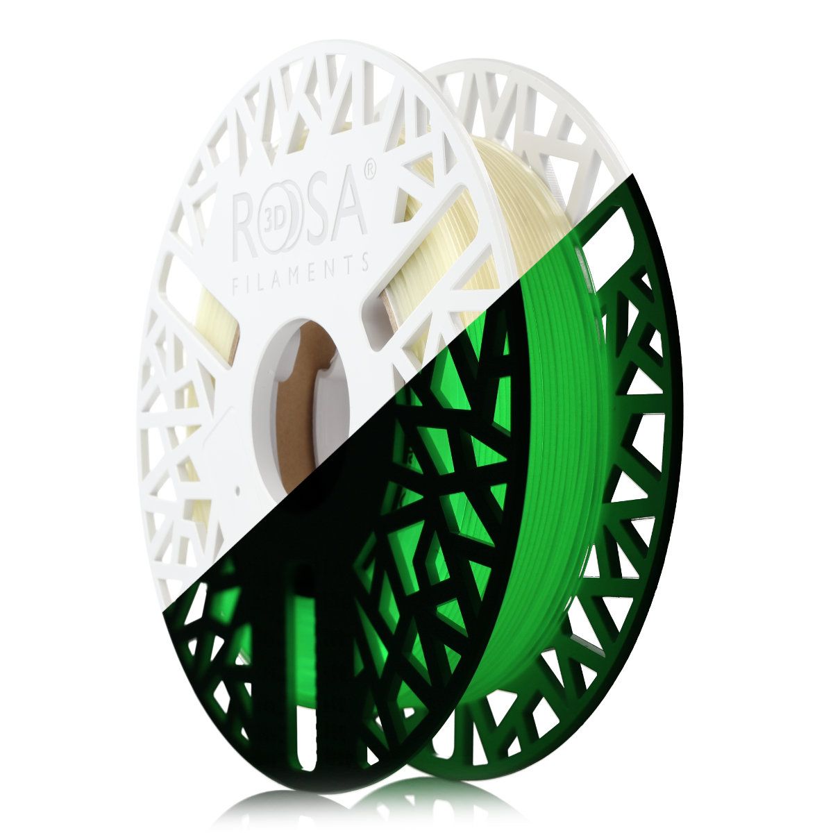 Filament 3D PET-G Standard HS Glow in the Dark Green