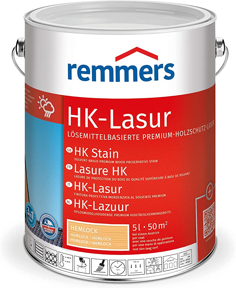 REMMERS IMPREGNAT DO DREWNA HK-LASUR HEMLOK 5L