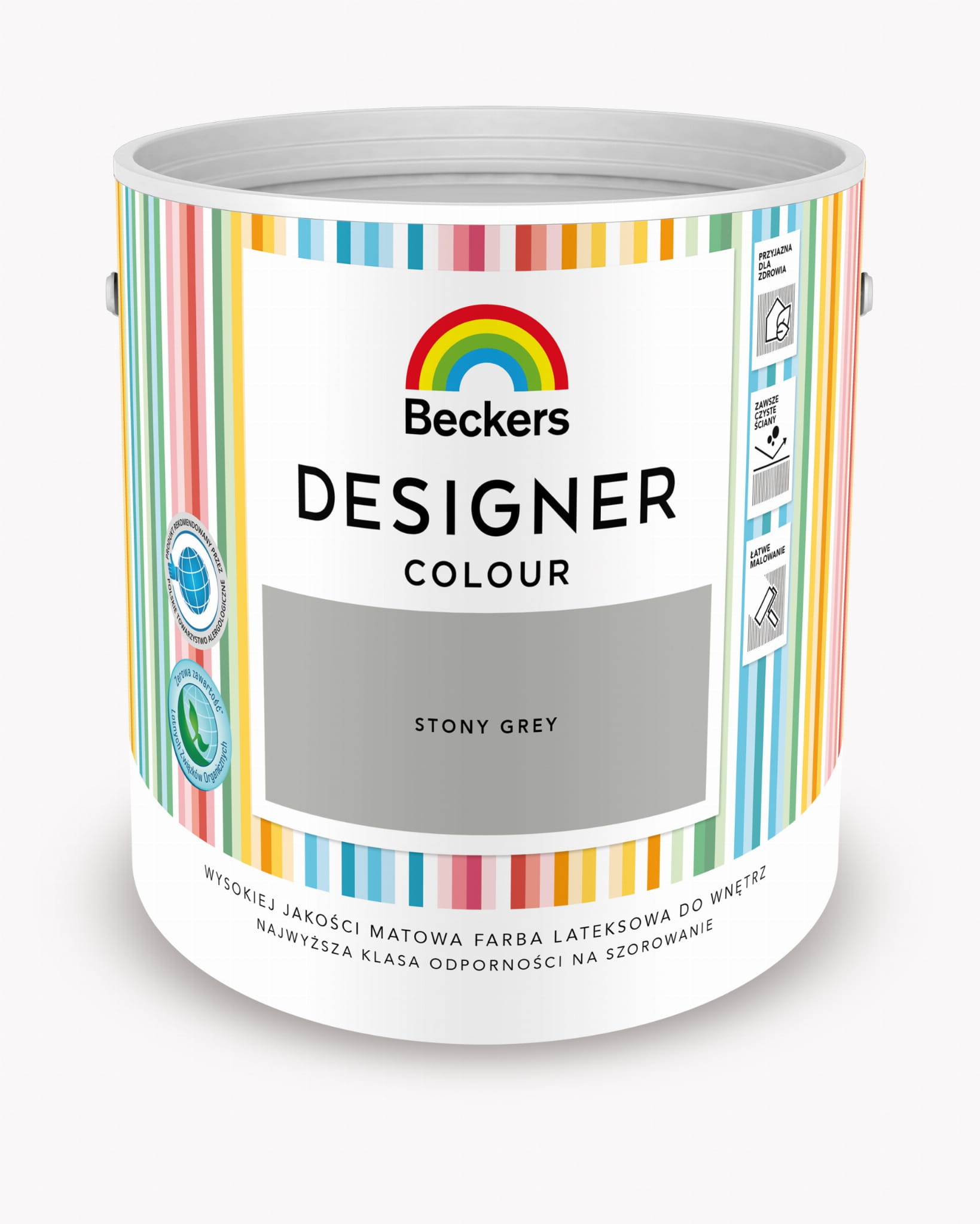FARBA LATEKSOWA BECKERS DESIGNER STONY GREY 2,5 L