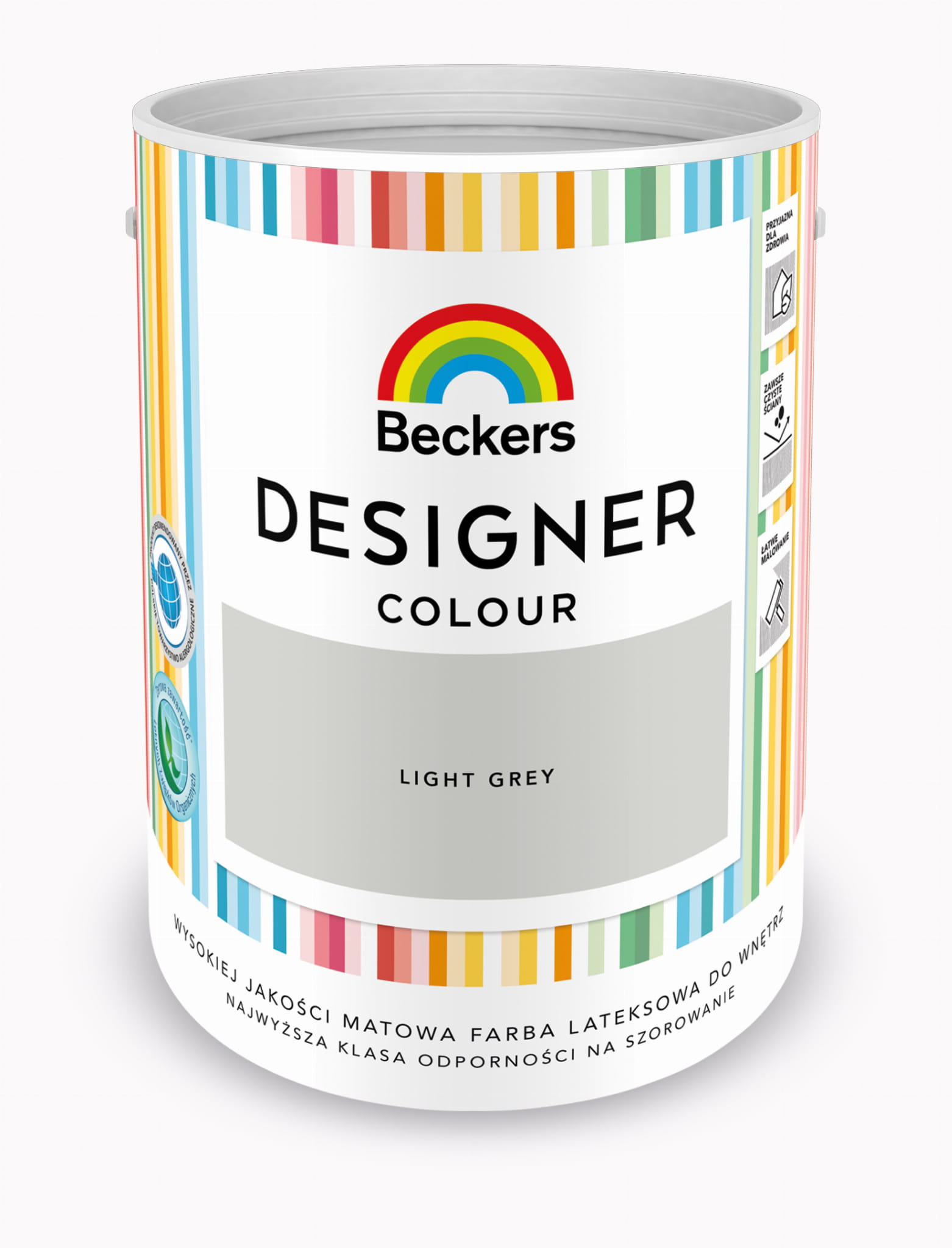 FARBA LATEKSOWA BECKERS DESIGNER LIGHT GREY 5 L