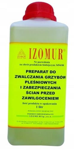 IZOMUR PREPARAT ŚRODEK NA GRZYBY I PLEŚŃ 2L