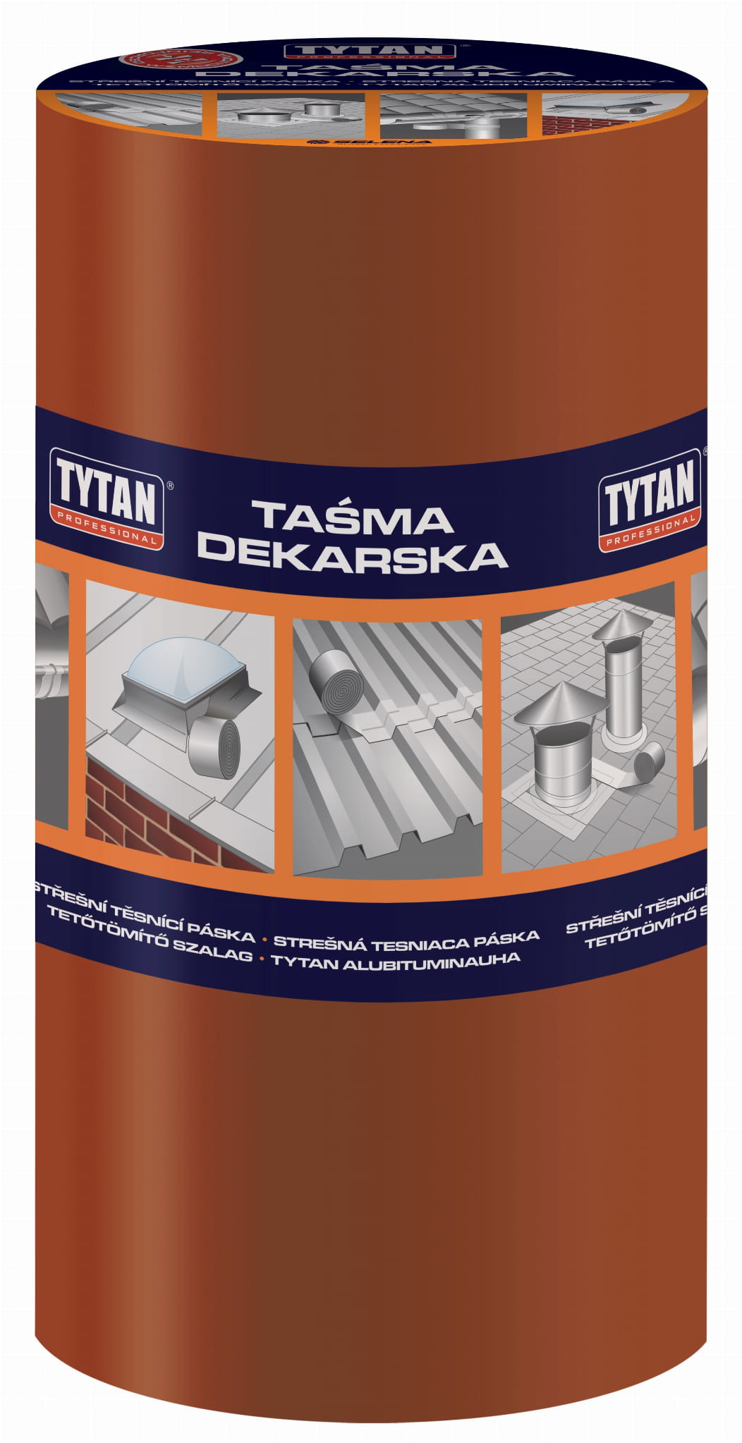 TYTAN TAŚMA DEKARSKA JASNA CEGŁA 30CMX10M