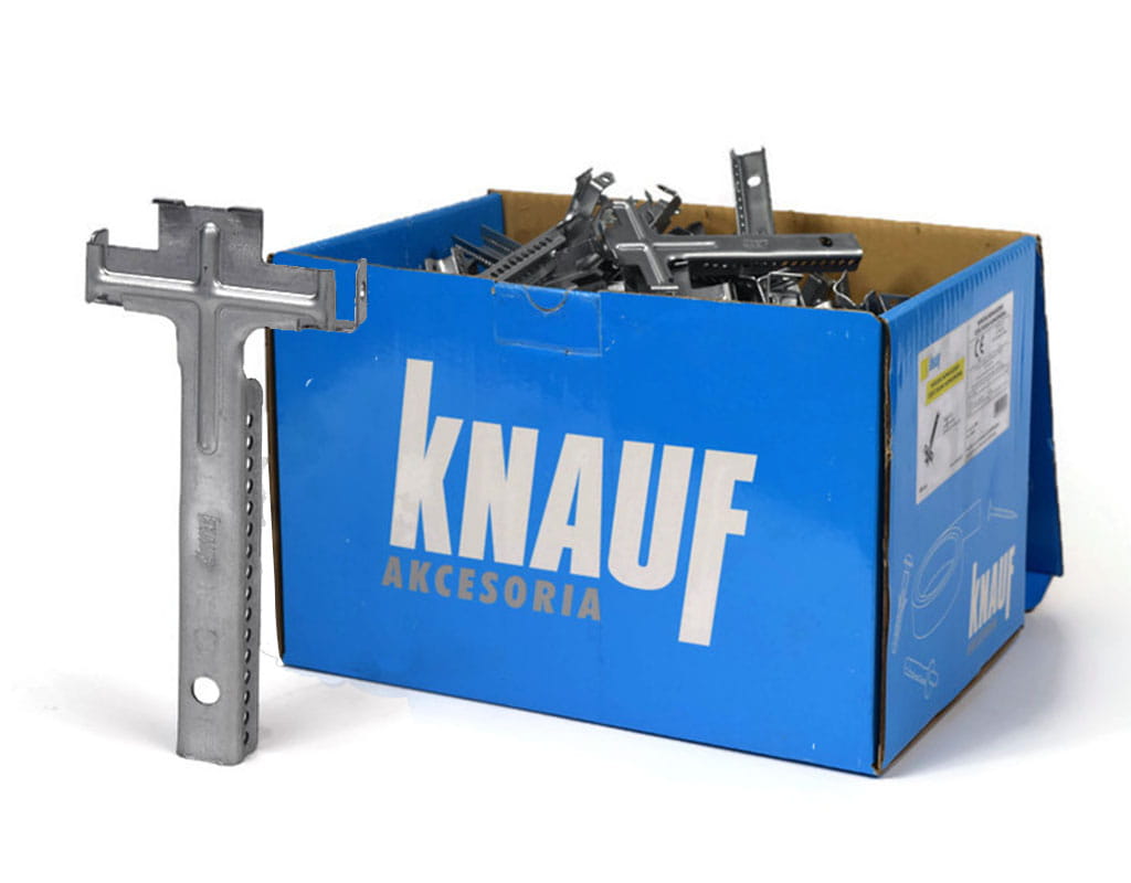 KNAUF WIESZAK NONIUSZOWY CZ.DOLNA 60/27 3393 100 SZTUK