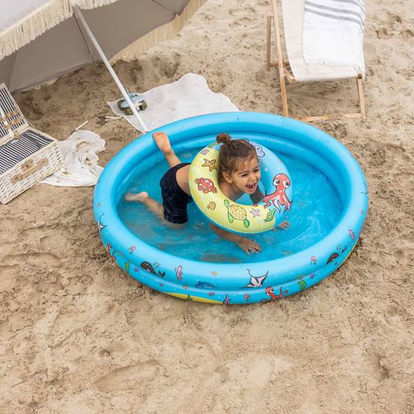 The Swim Essentials, Zestaw: basen, koło treningowe i piłka plażowa